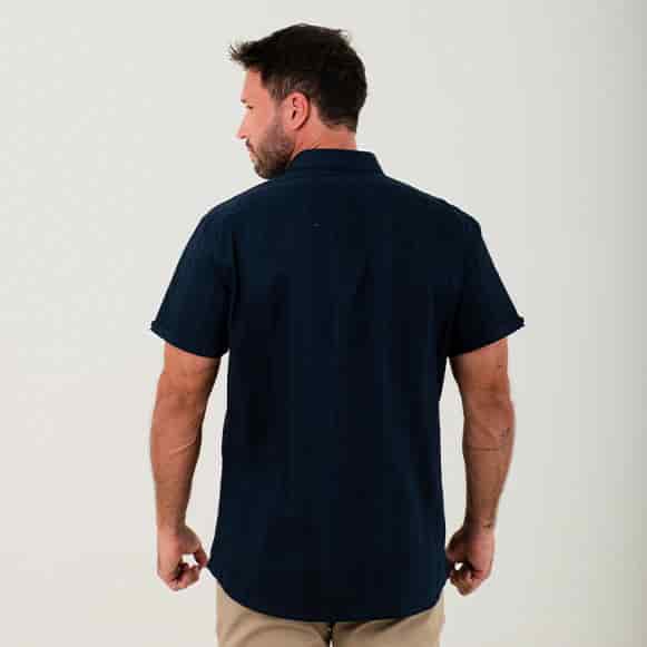 CAMISA MC 100% ALGODON TEXTURA HOMBRE - miniatura 5