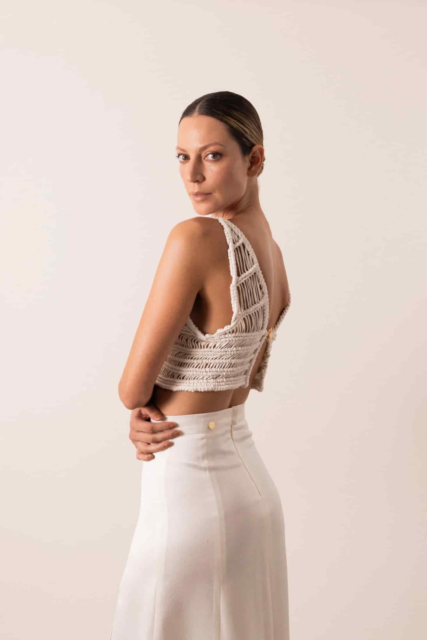 CROPTOP MOMA SIN APLIQUES NOVIA - miniatura 3