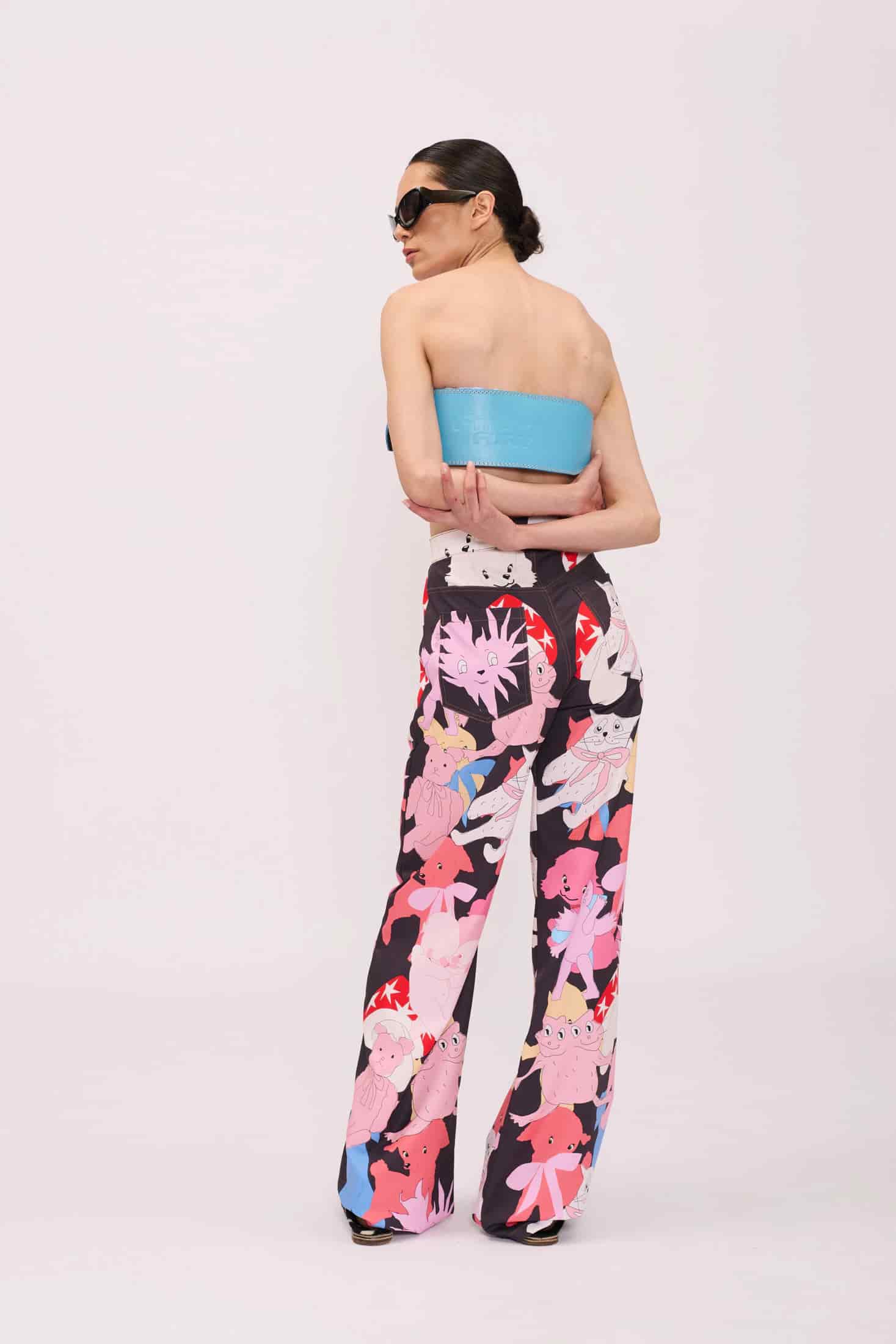 GRAY CARTOON PANT - miniatura 2