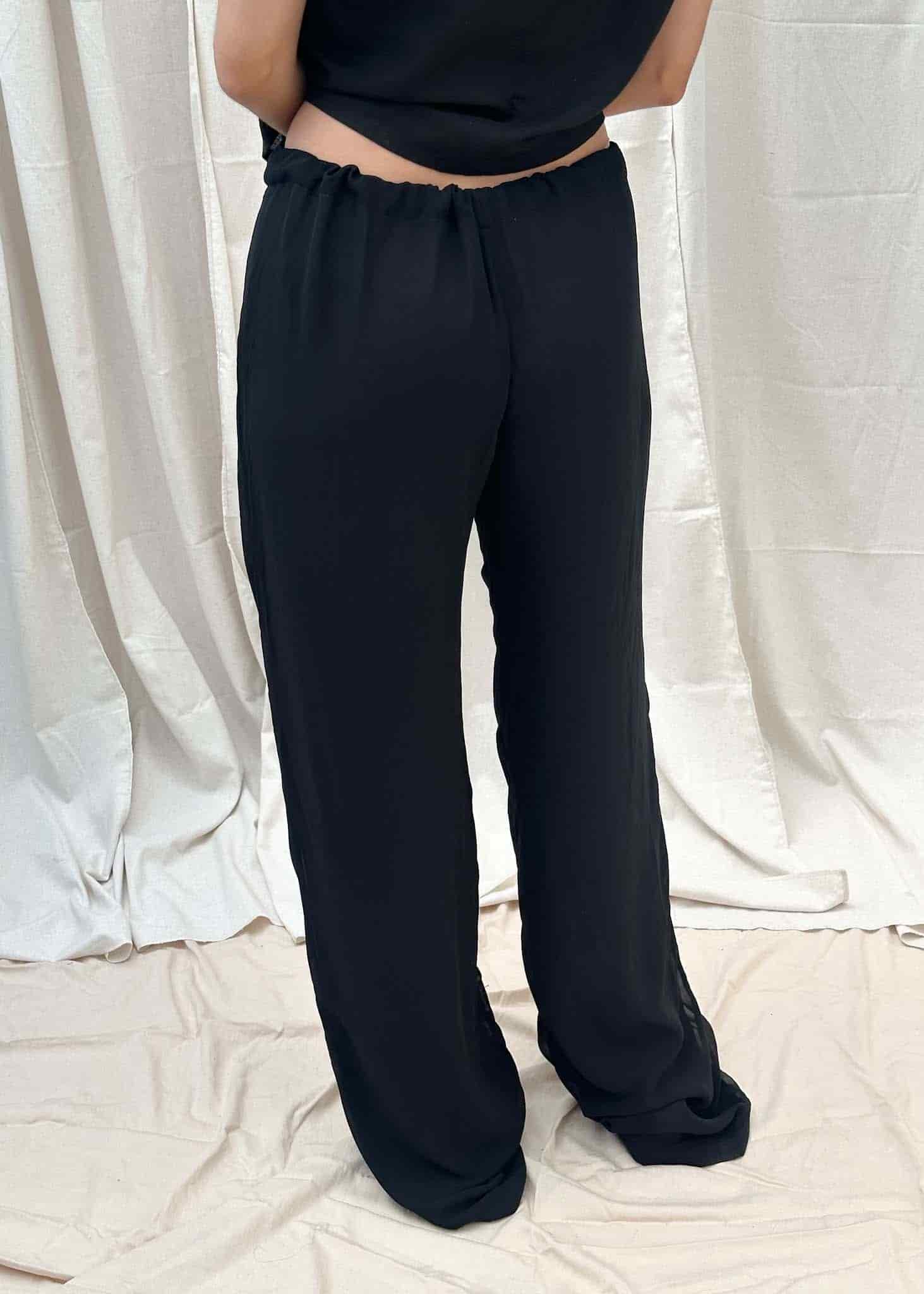 Pantalón Malla Negro - miniatura 3