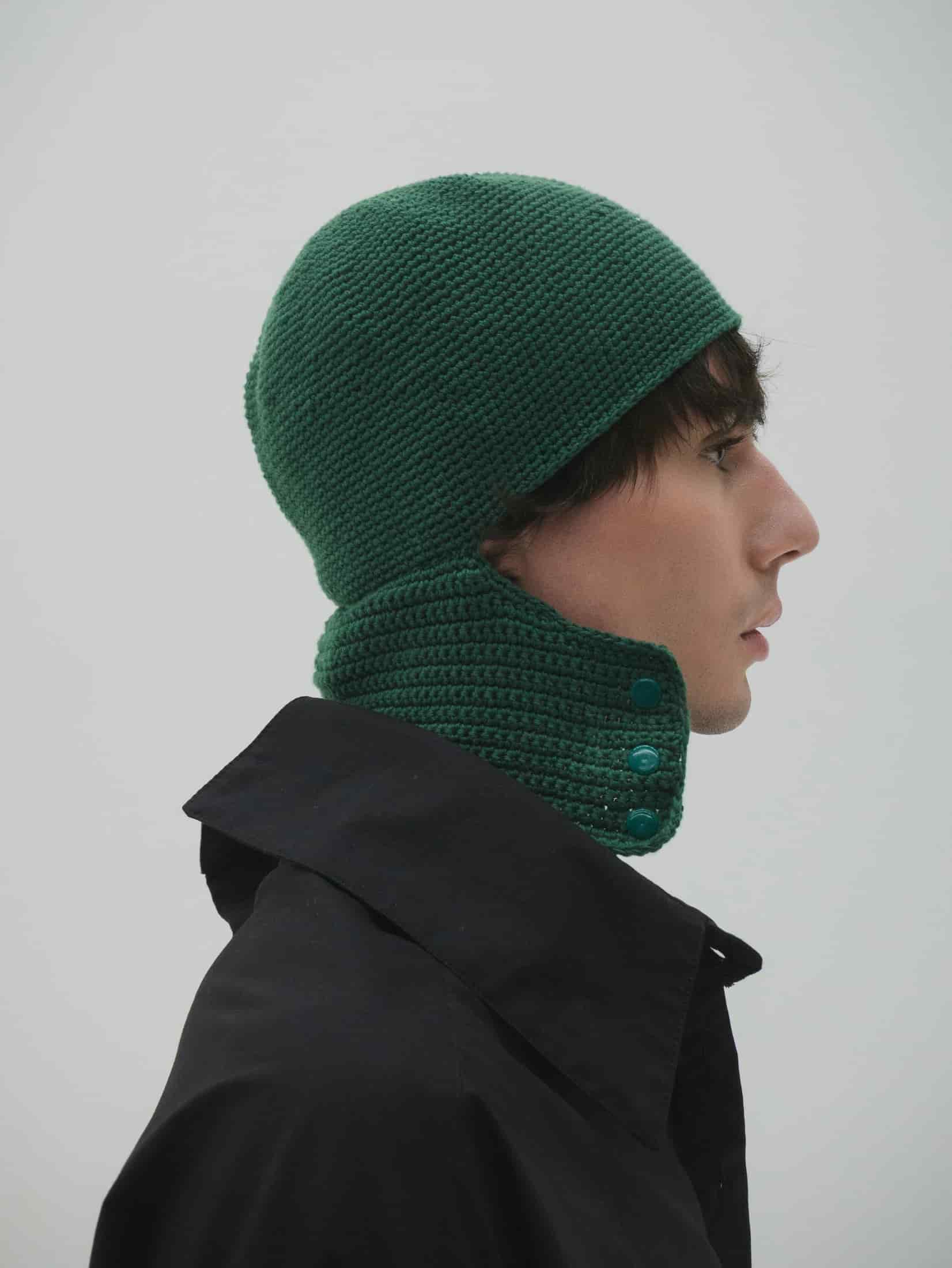Sombrero Balaclava crochet - miniatura 1