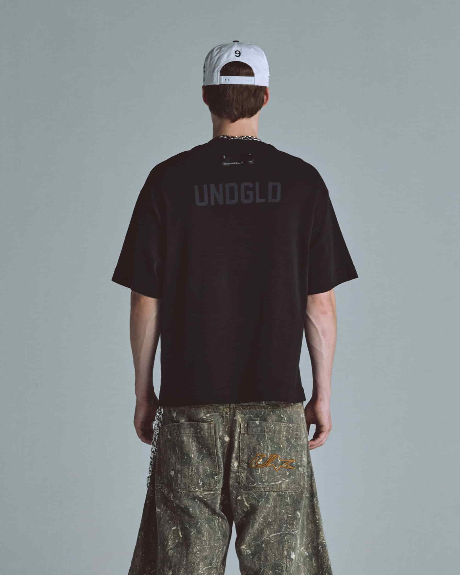 Basics UNDGLD Boxy Fit Tshirt Black - miniatura 6