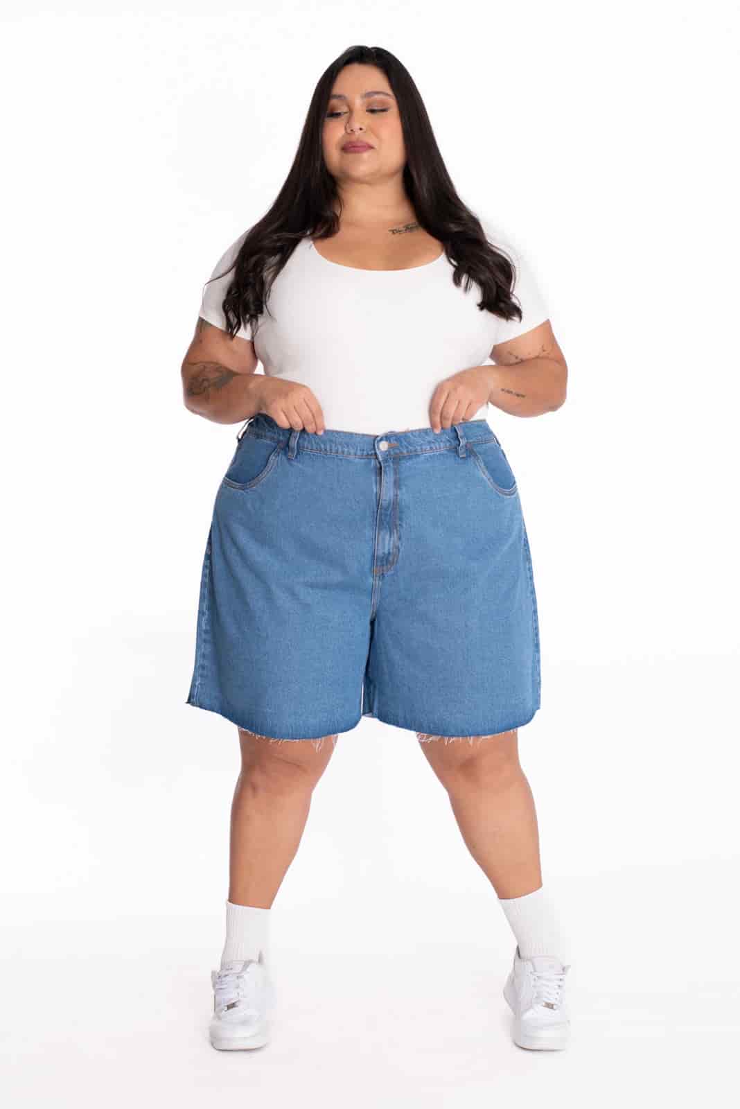 Bermuda Denim Azul Medio 418 - miniatura 1