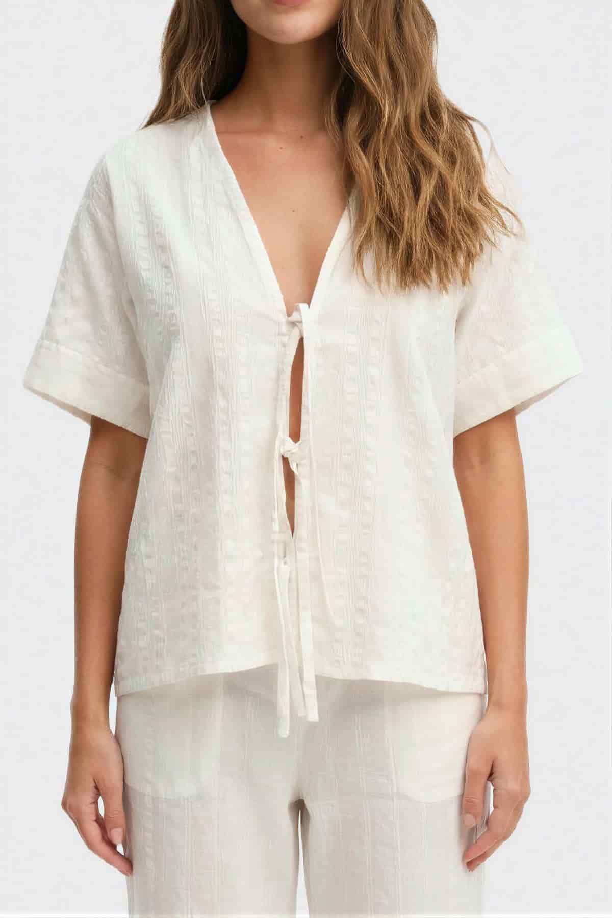 Camisa Horizonte Blanco - miniatura 1