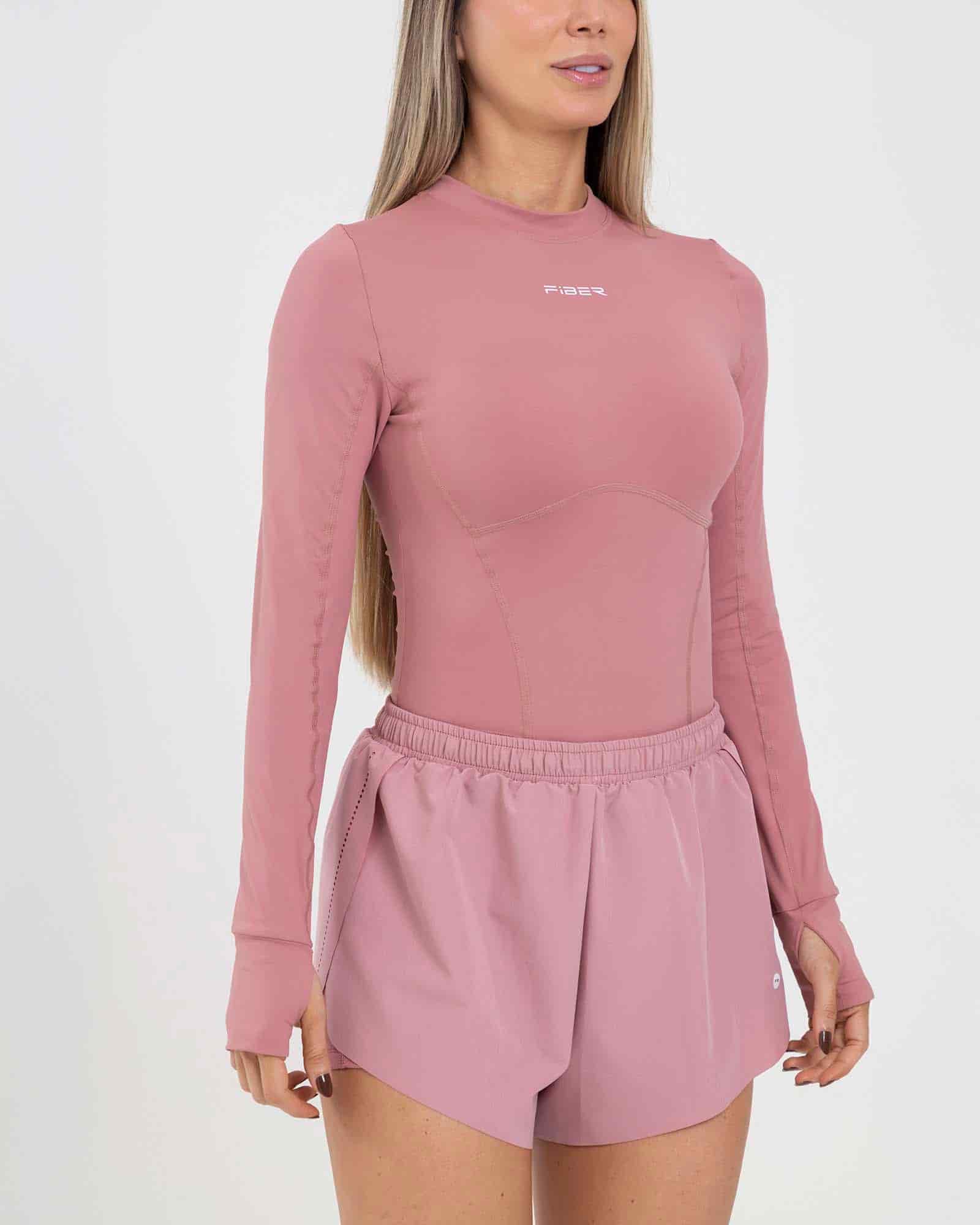 Camibuso sculpt line rosa jasmin move FIBER - miniatura 2