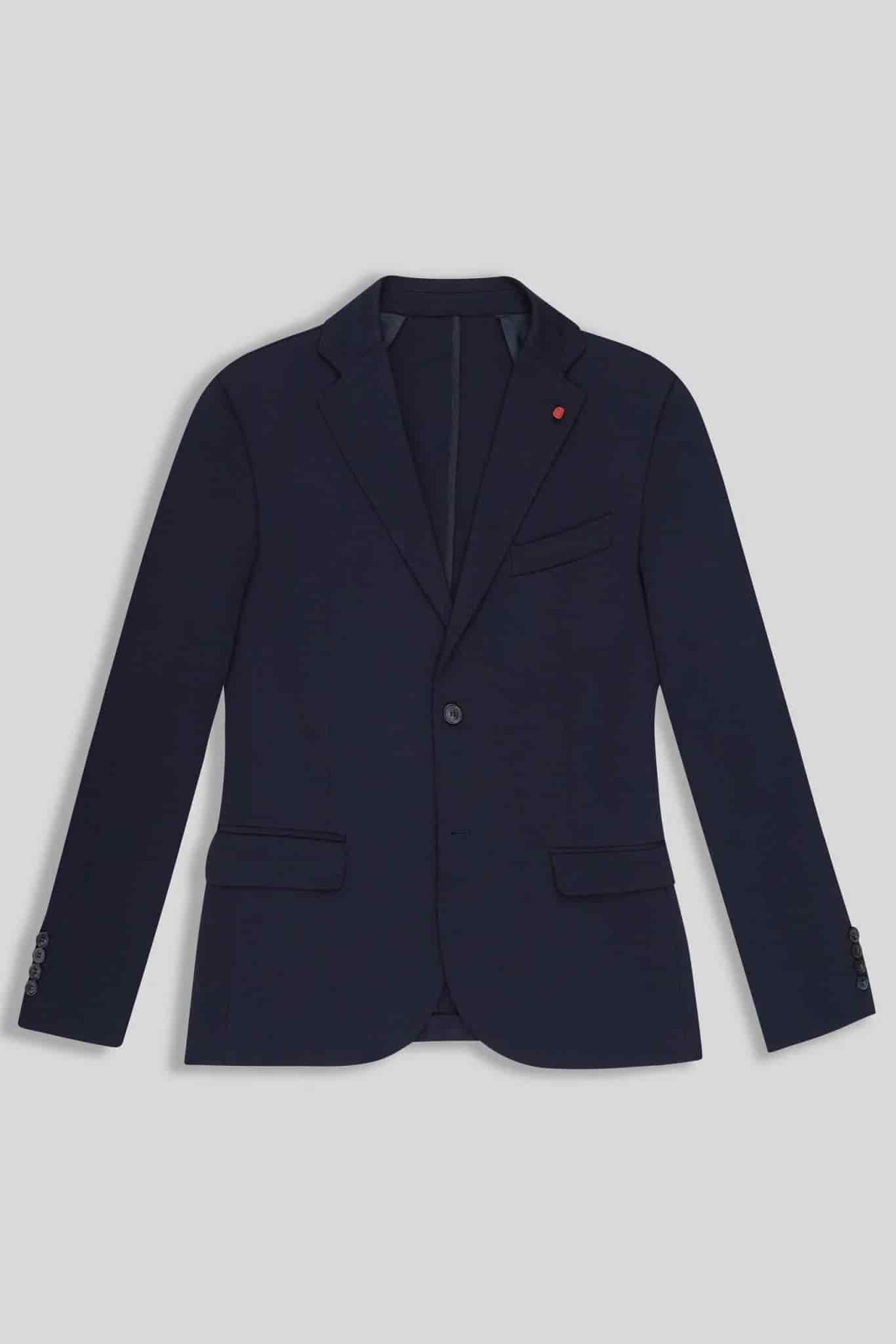 Men's mixed fabric niccolo suit - miniatura 5