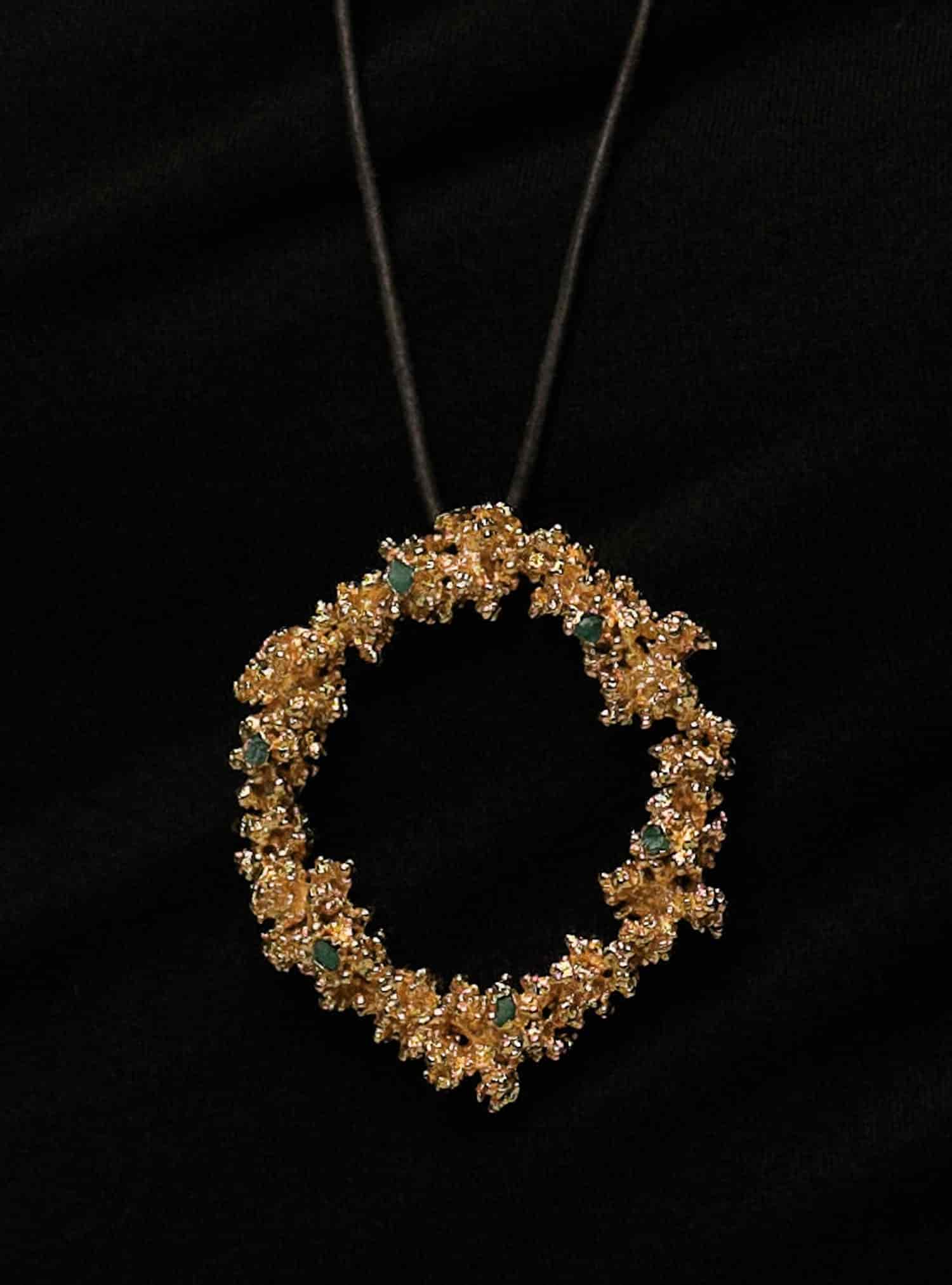 Aura Circle Necklace - miniatura 4