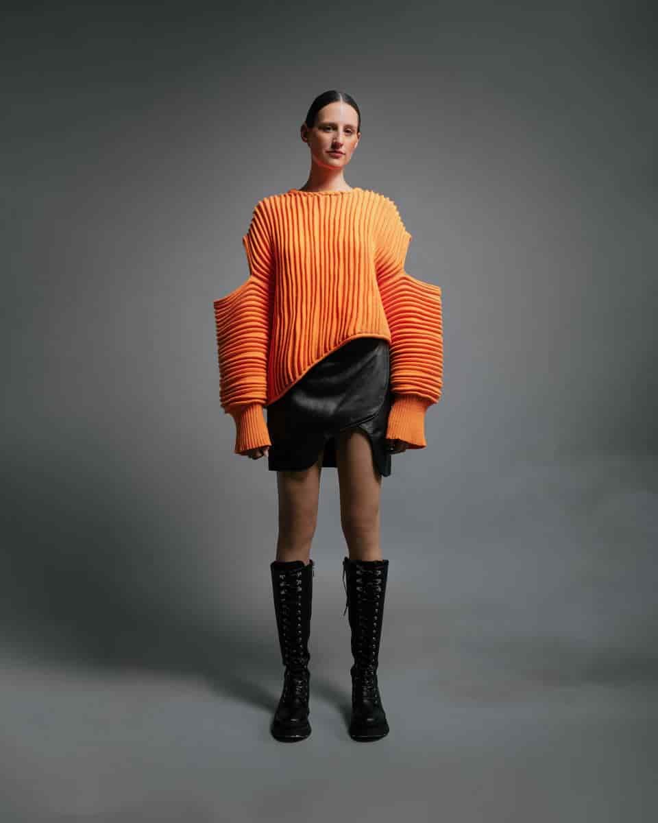 LEATHER MOUNTAINS MINI SKIRT - miniatura 3