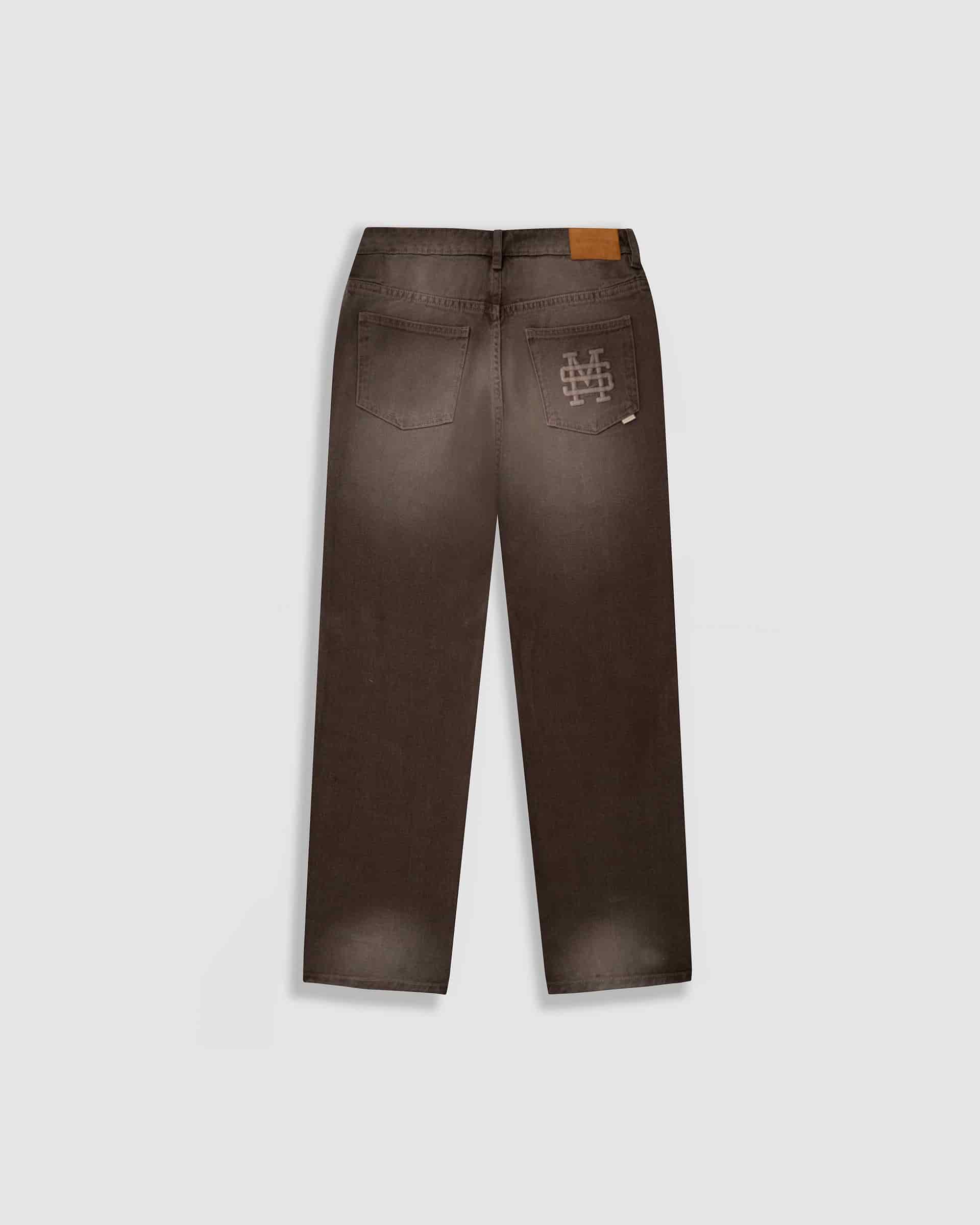 Pocket Straight Pants – Café Desgastado - miniatura 9