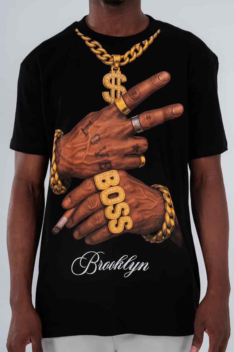 Camiseta regular boss - miniatura 4