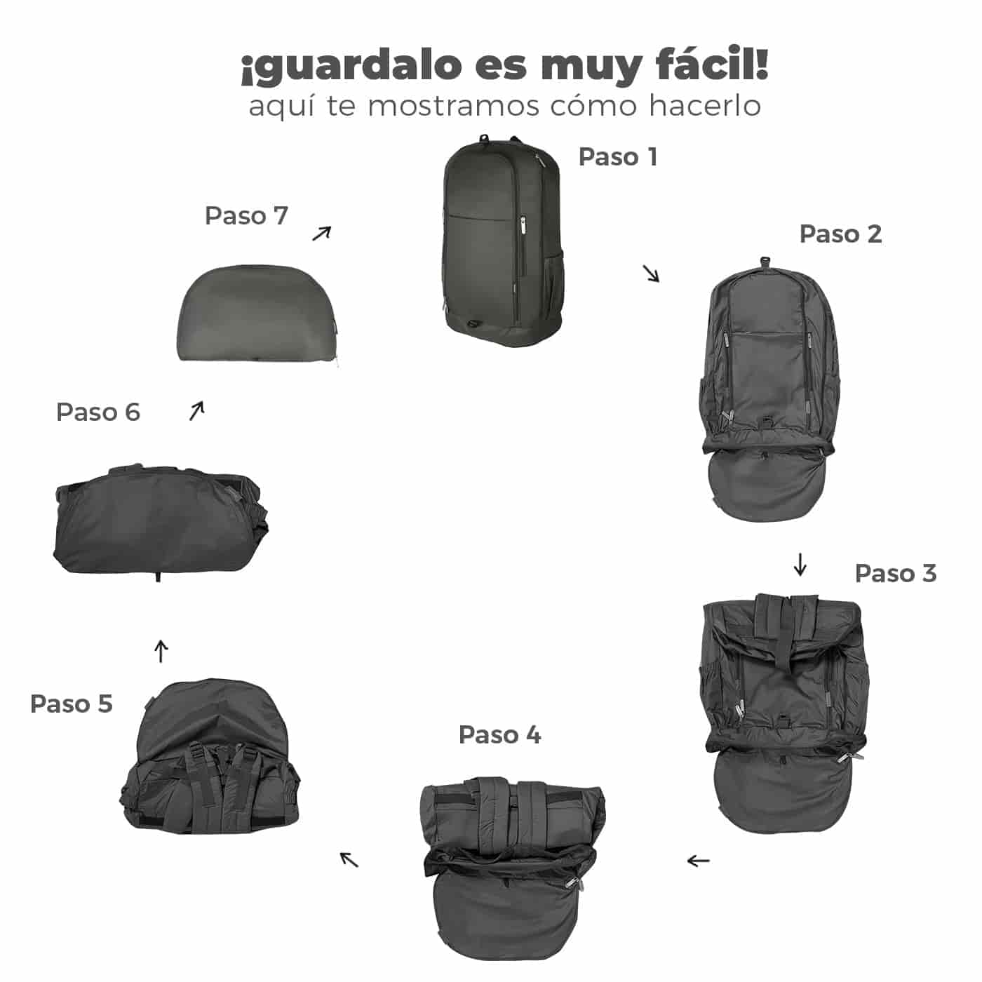 Morral Aventura ULTRA Plegable Estampado Vida Citybags Multicolor - miniatura 11