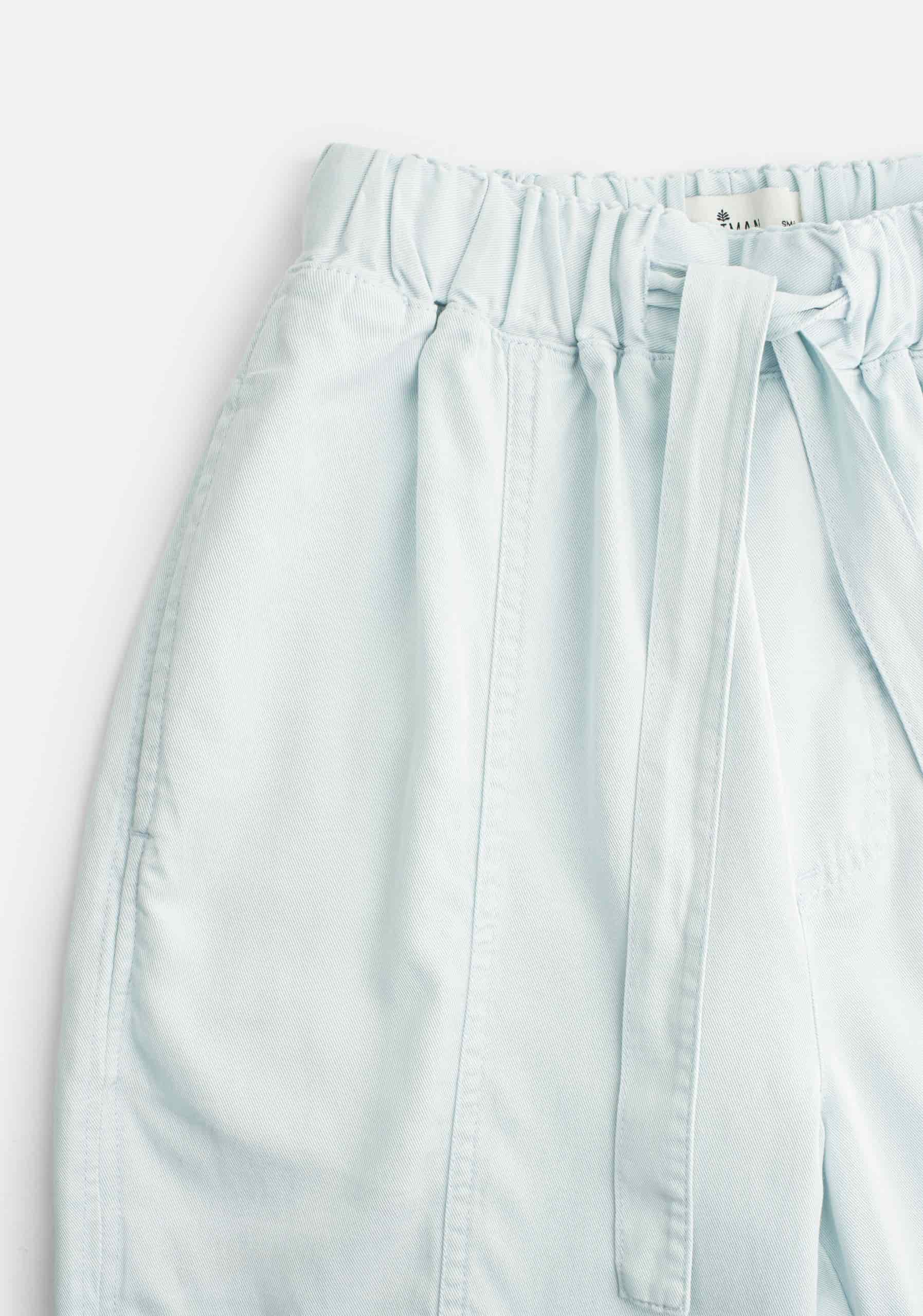 Pantalón M Woolf Jogger Tencel Azul Claro - miniatura 2