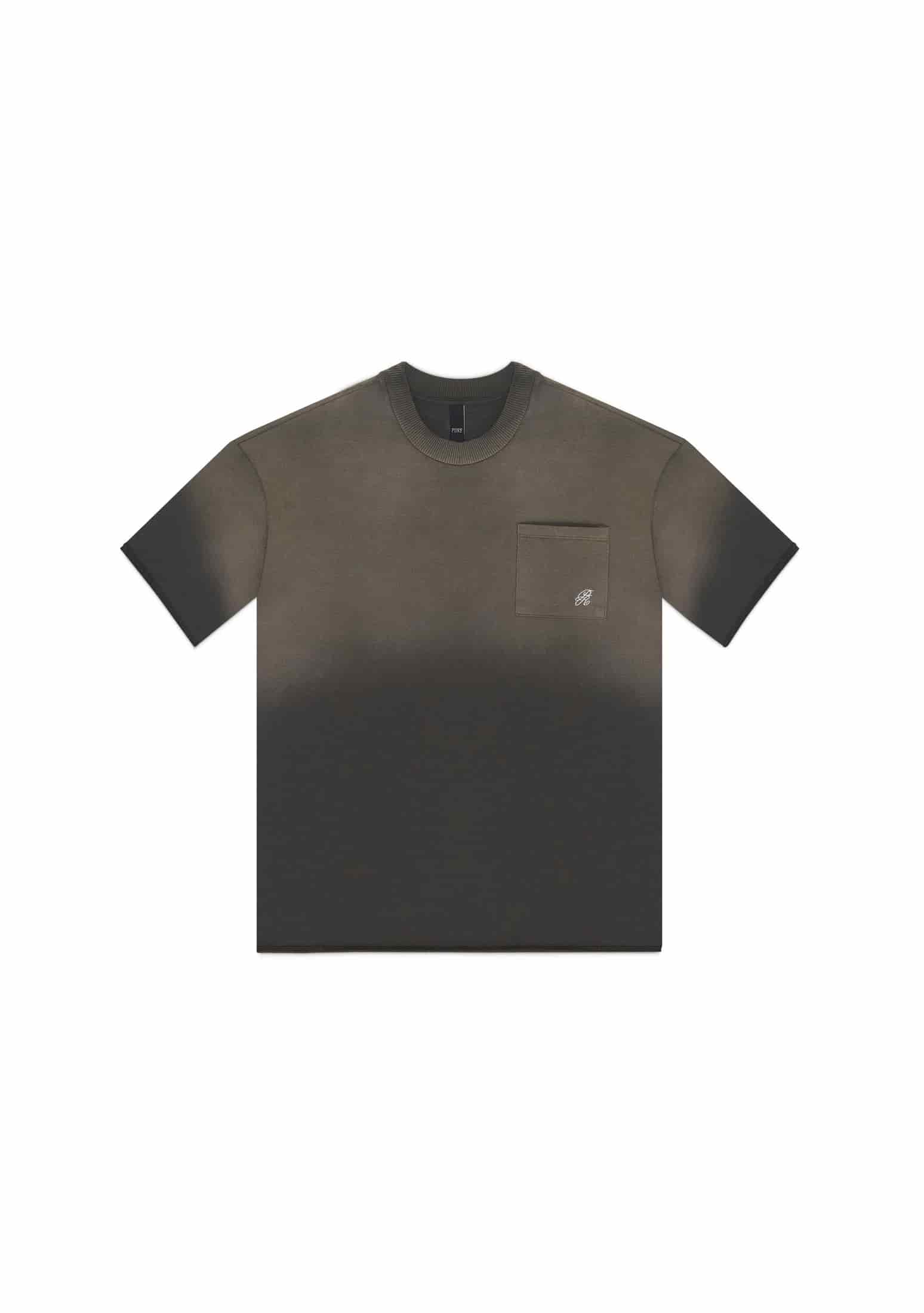 Rustic black pocket t-shirt - miniatura 1