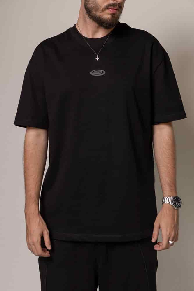 Camiseta Basica Sogno-Negra - miniatura 6