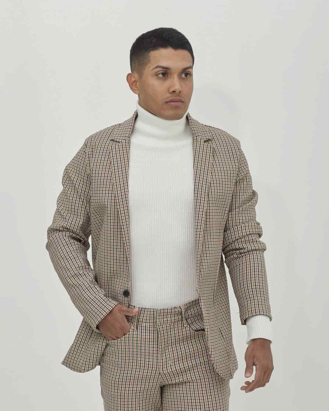 Blazer Essential Beige - miniatura 1