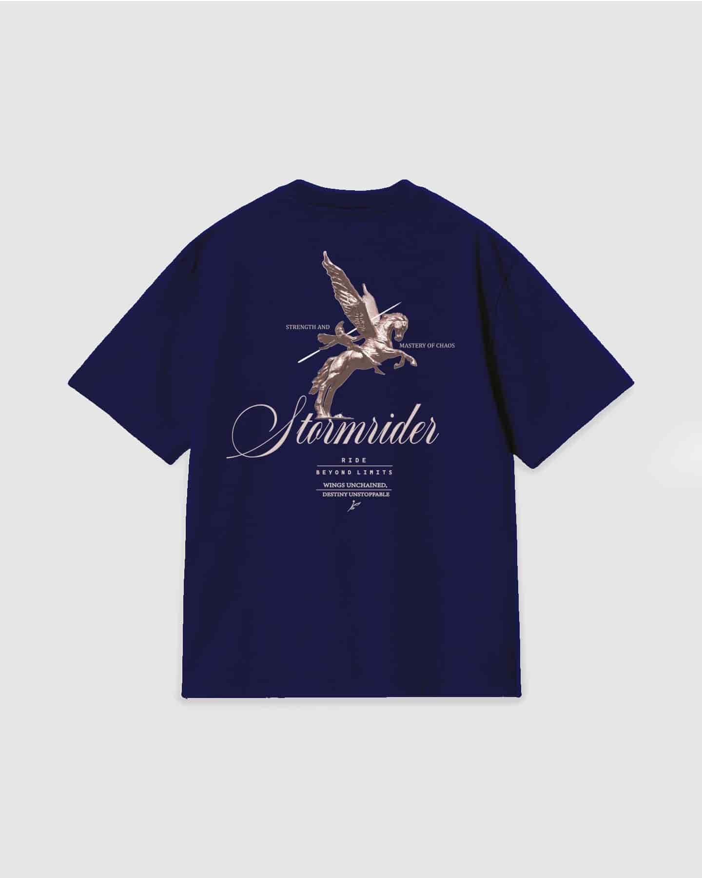 Oversized T Shirt Stormrider Blue Navy - miniatura 1