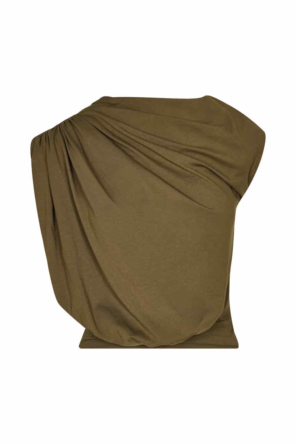 Blusa aura de jade verde oliva - miniatura 1