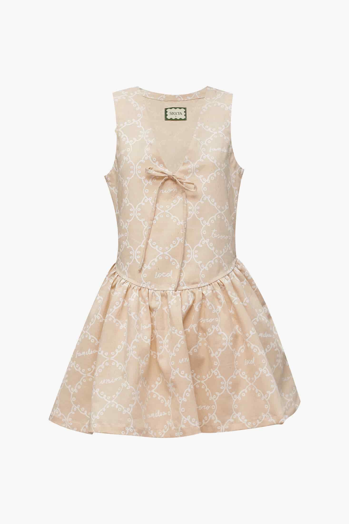 Vestido Azúcar Mantel Crudo - miniatura 12