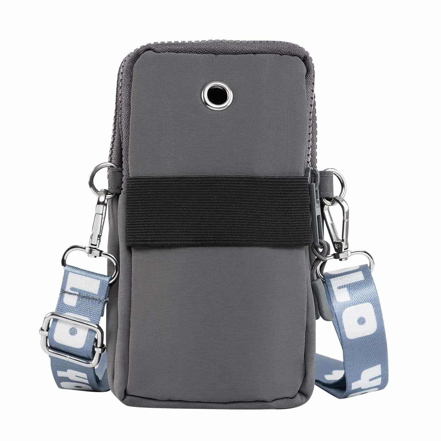 Porta Celular Dani Gris Croydon Para Mujer - miniatura 2