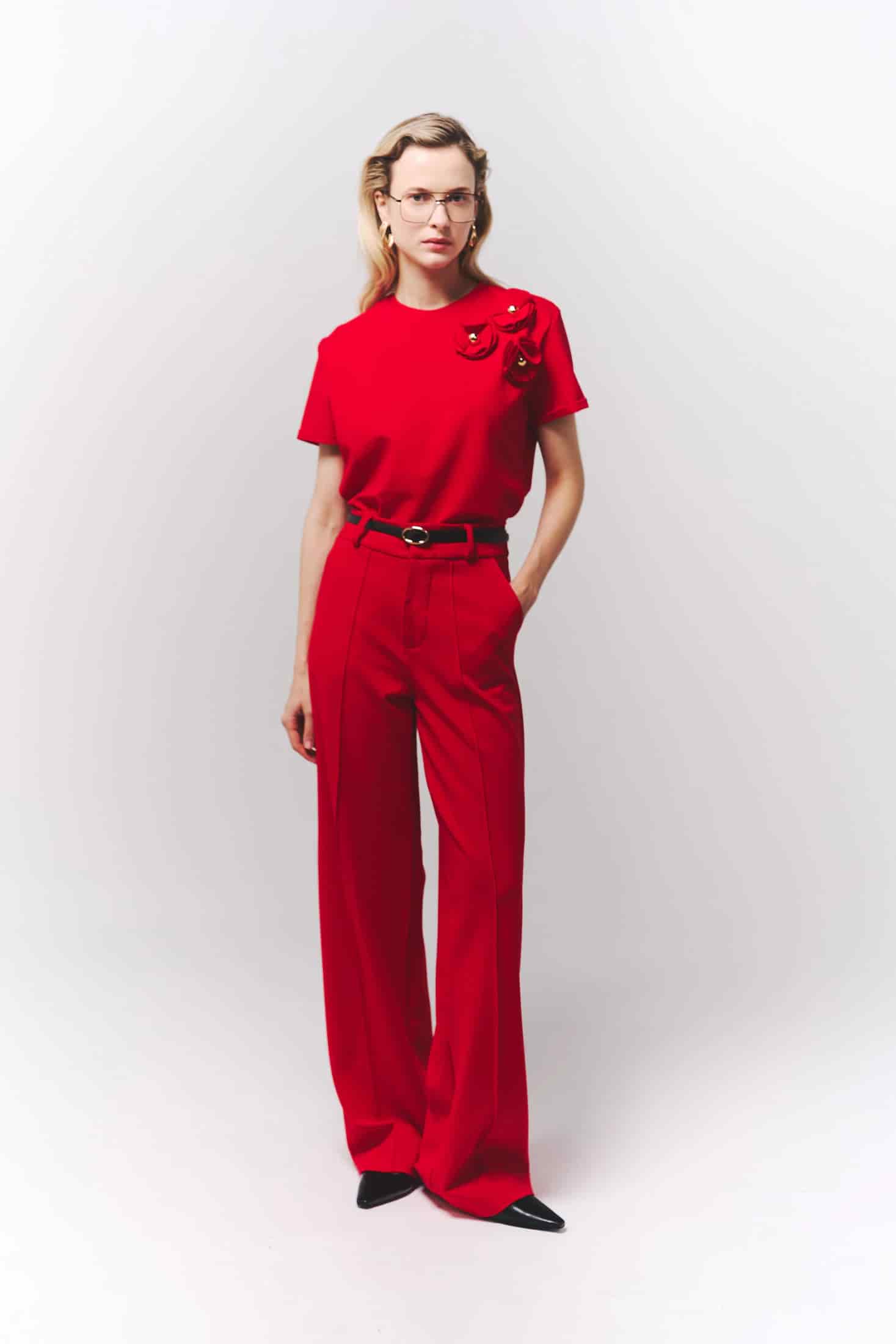 T-shirt Magnolia Cherry Red - miniatura 3