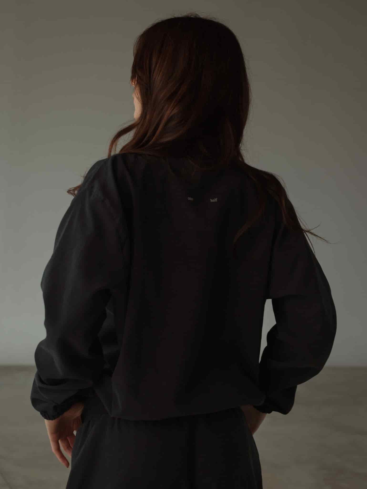 RETRO WINDBREAKER - BLACK - miniatura 7
