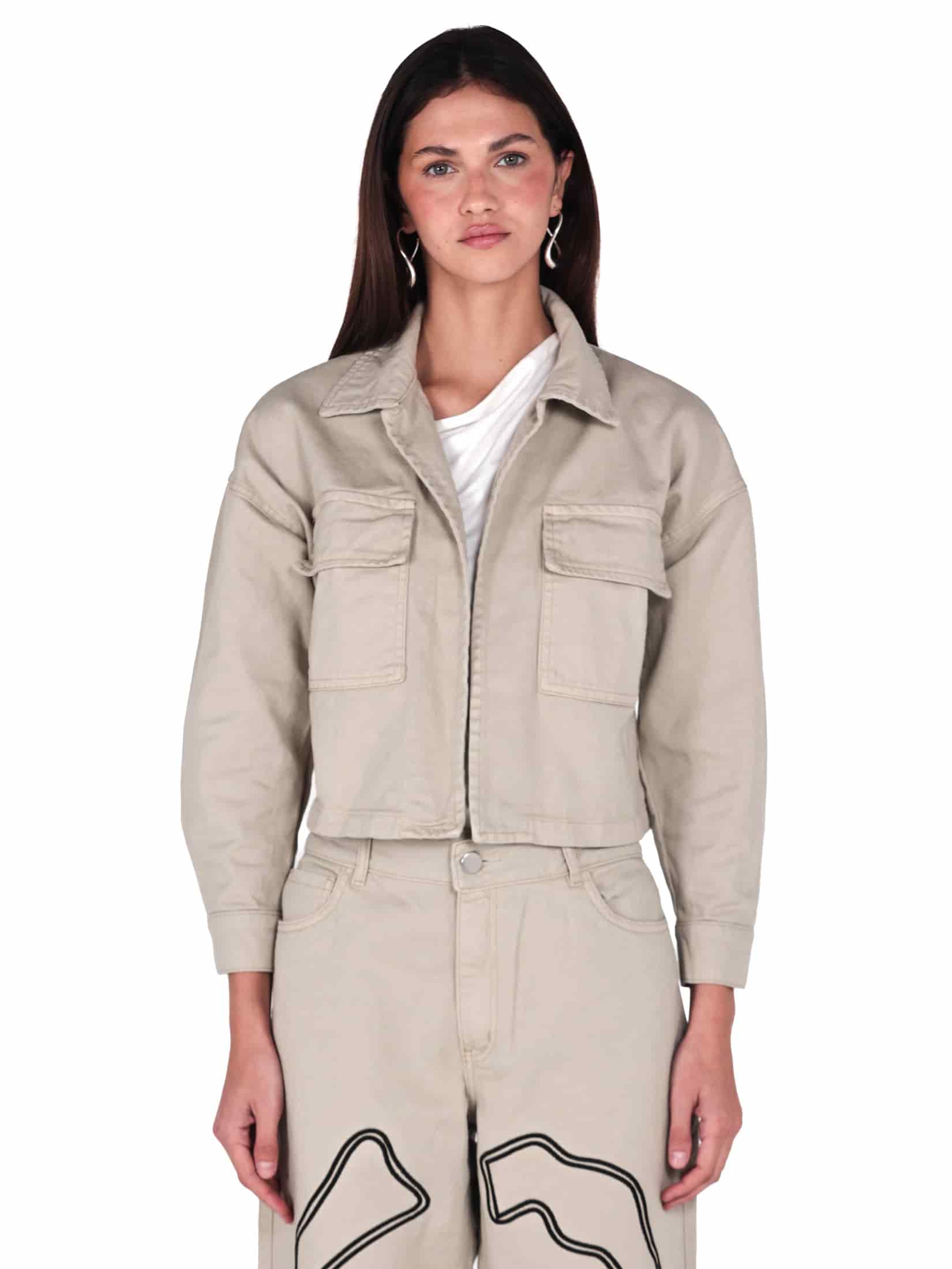 Chaqueta Beige - miniatura 1