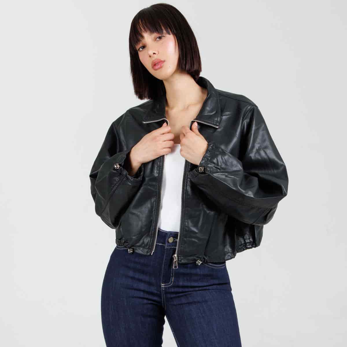 Chaqueta Efecto Piel PT090 - miniatura 2