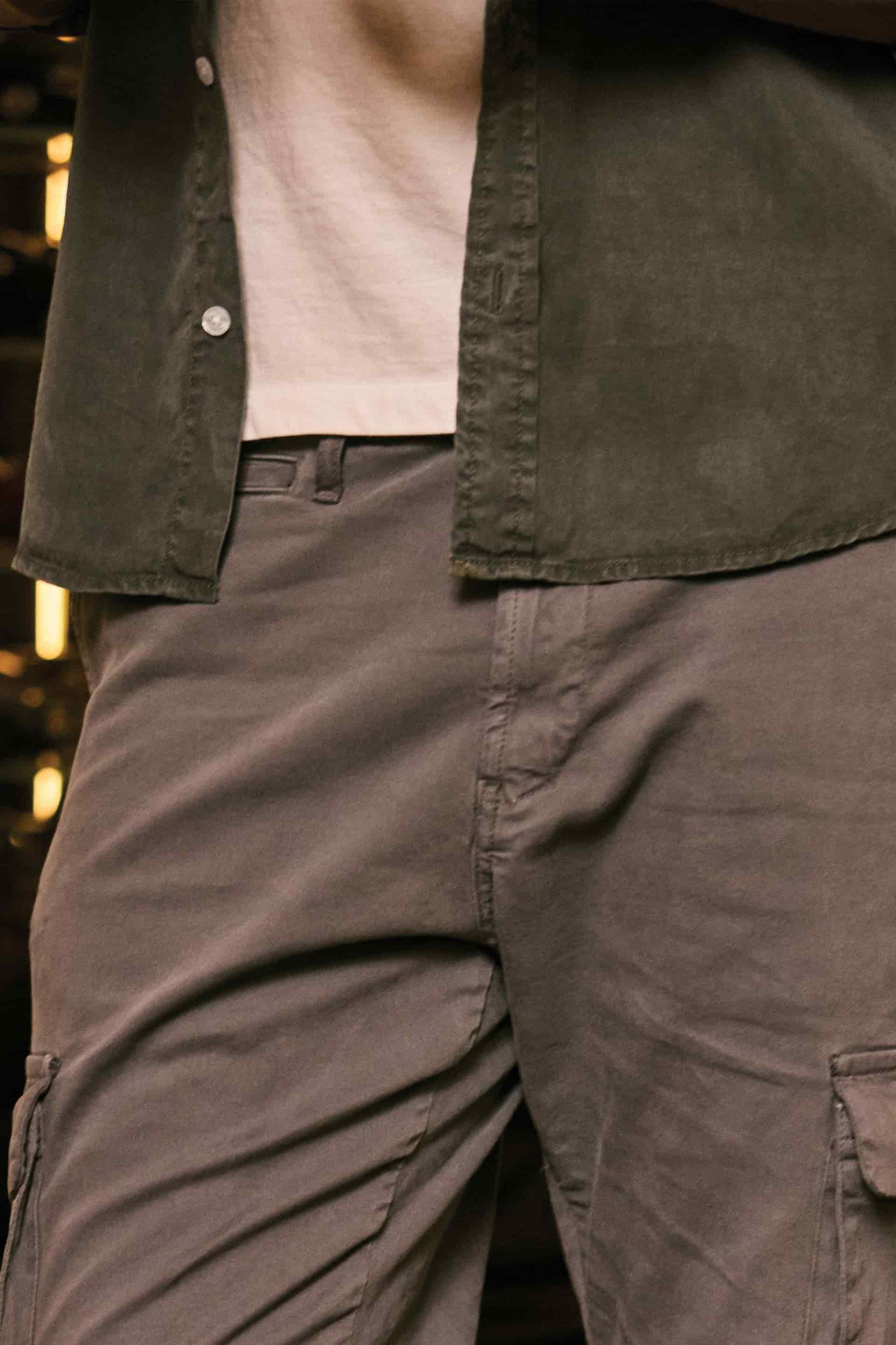 CAMISA LYOCELL OLIVE - miniatura 3