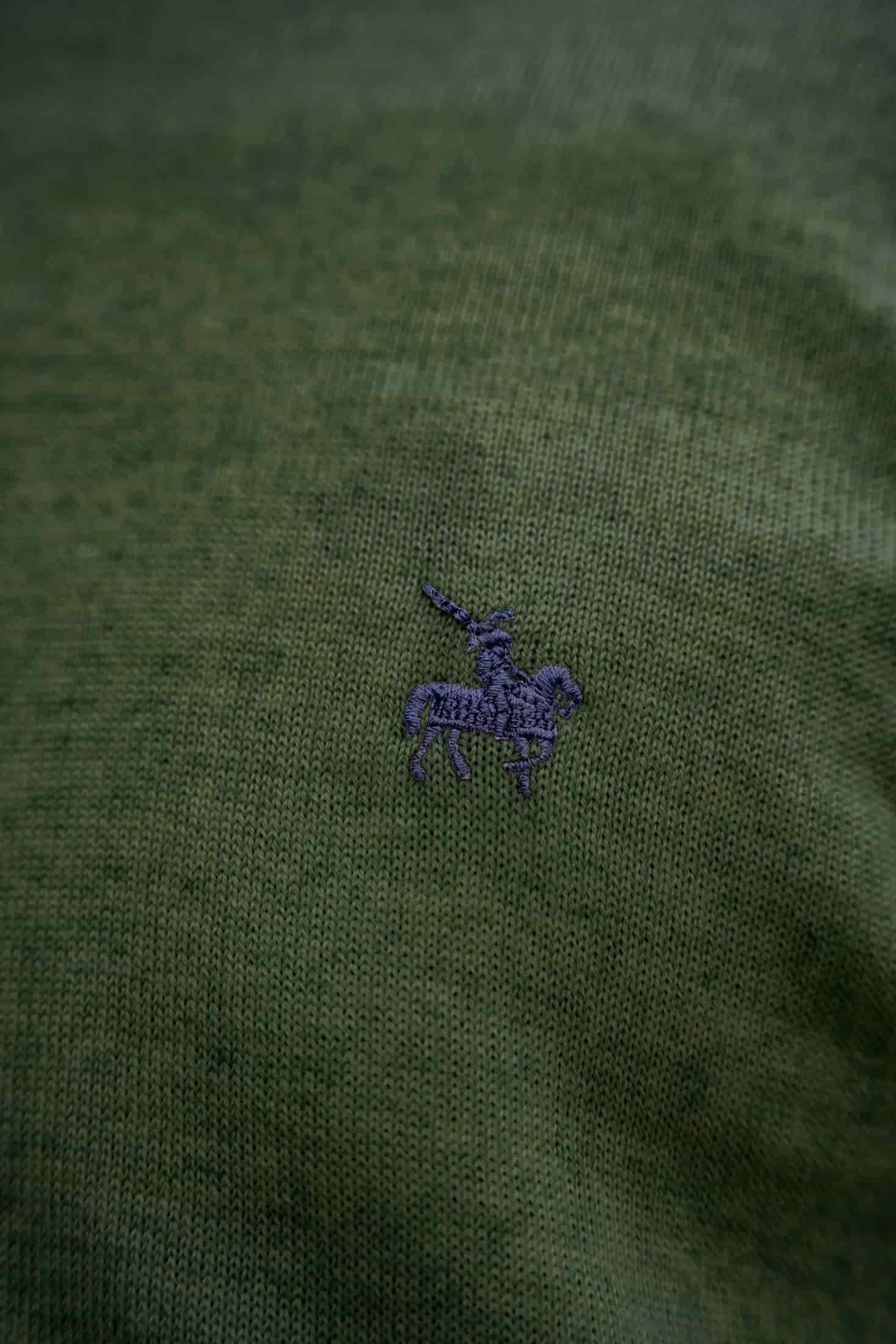 Suéter Halfzip Merino Verde - miniatura 3