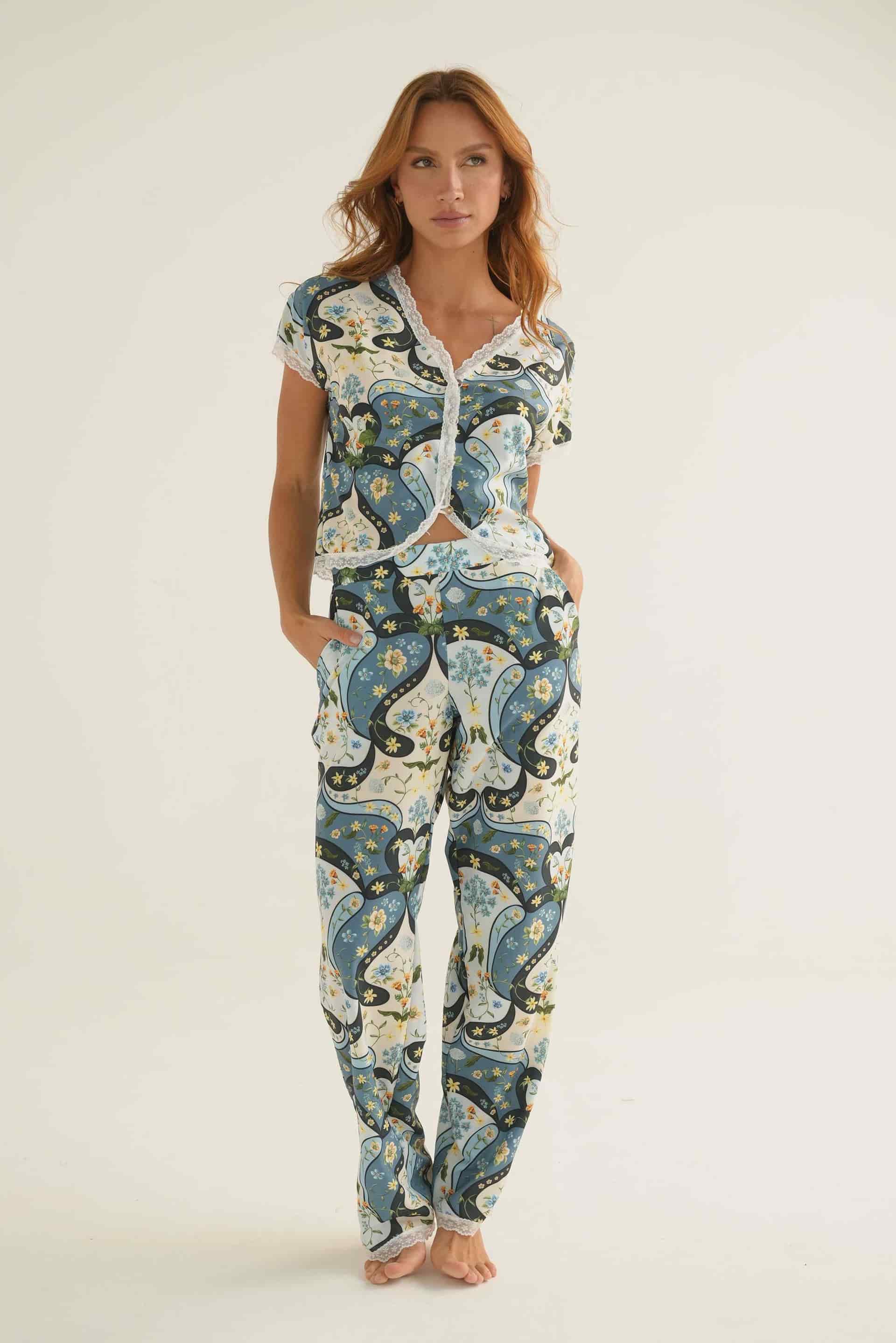 PIJAMA PANTALON ELLIPSE ESTAMPADA - miniatura 1