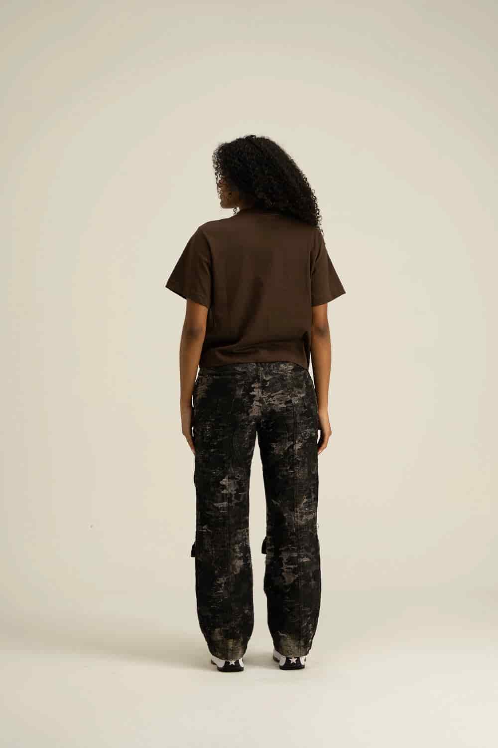 CRUX BROWN FEM CROP TOP - miniatura 2