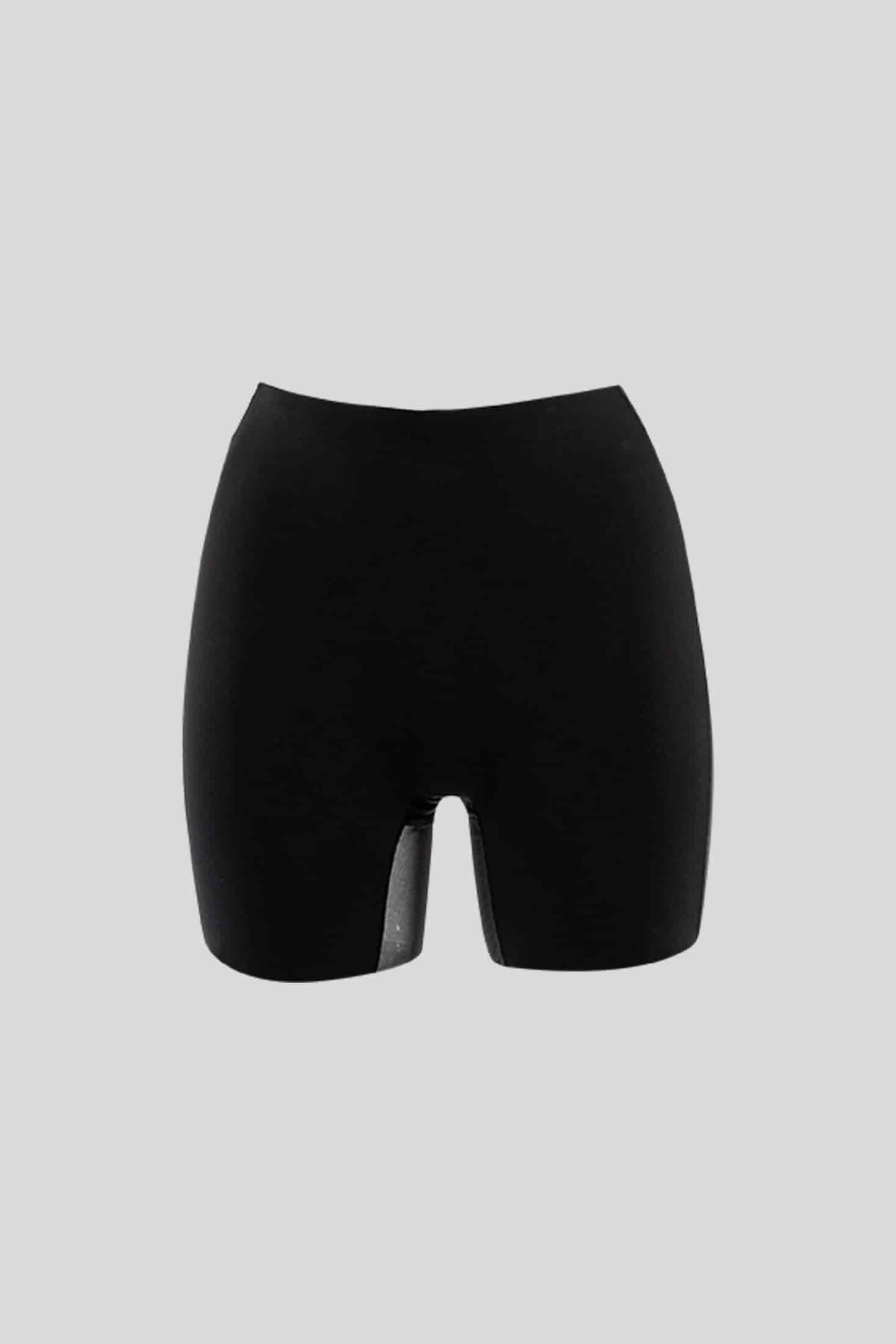 PANTY CICLISTA ELLIPSE INVISIBLE ULTRA COMODO CON ESCOTE EN POSTERIOR ALMA LIMPIA NEGRO - miniatura 4