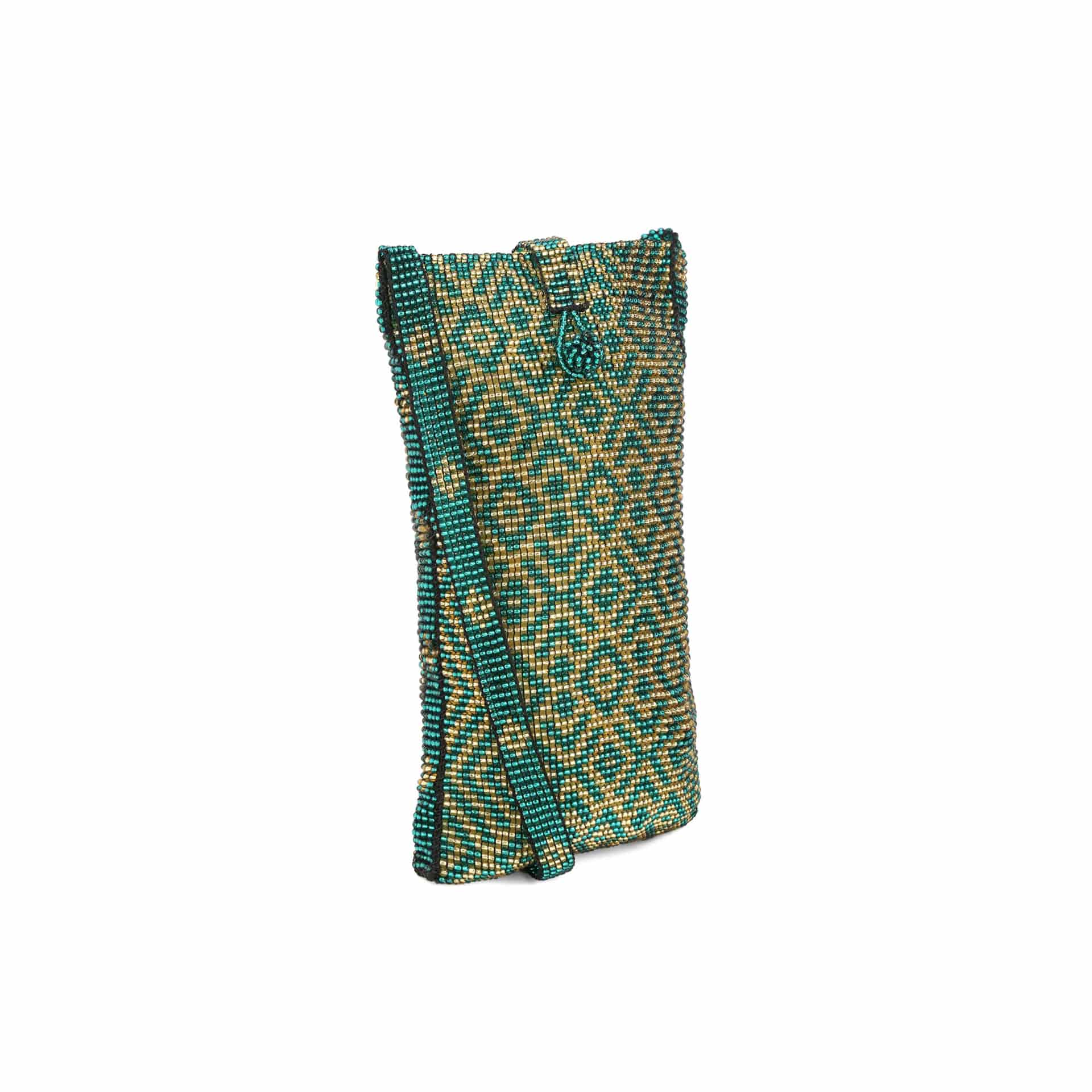 Bolso Ritual/Fiesta - Búho Esmeralda - miniatura 3