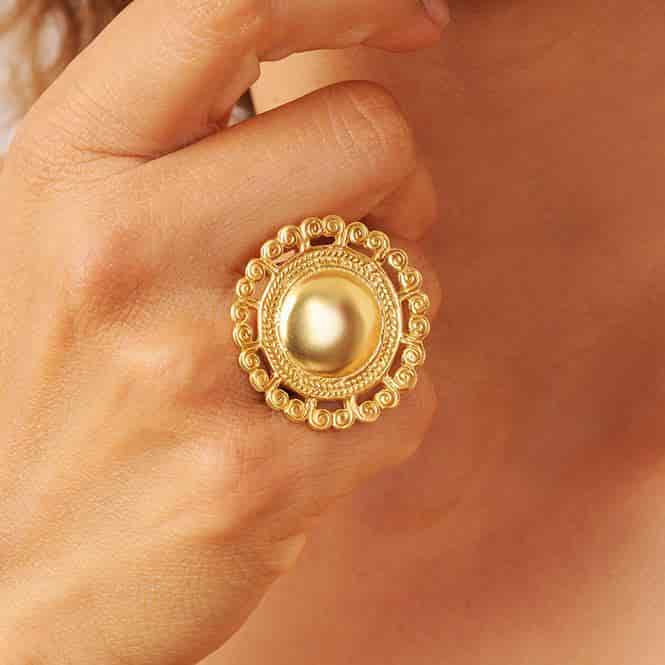Anillo Pectoral Redondo Tolima - miniatura 2