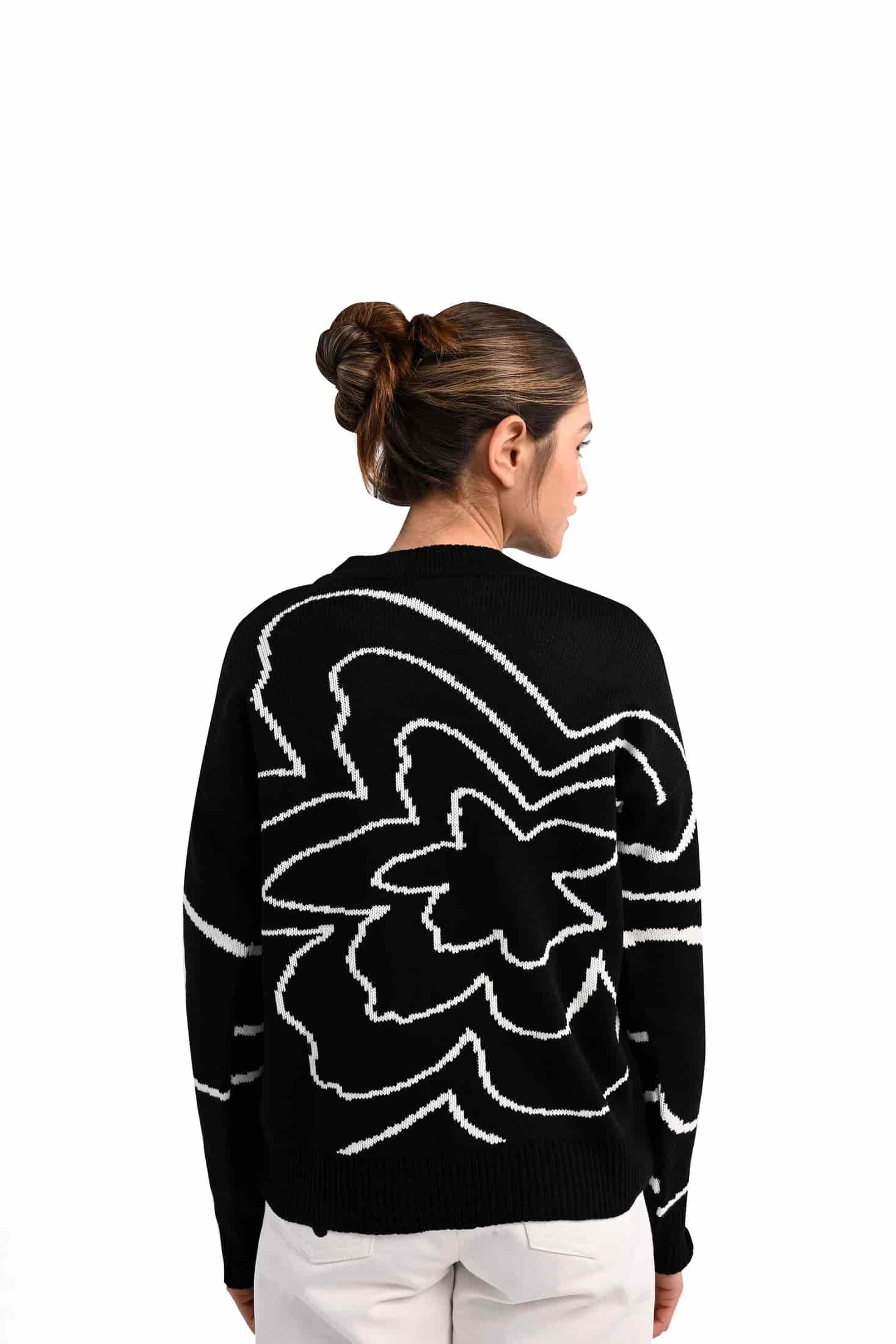 Begonia Black Crewneck - miniatura 2