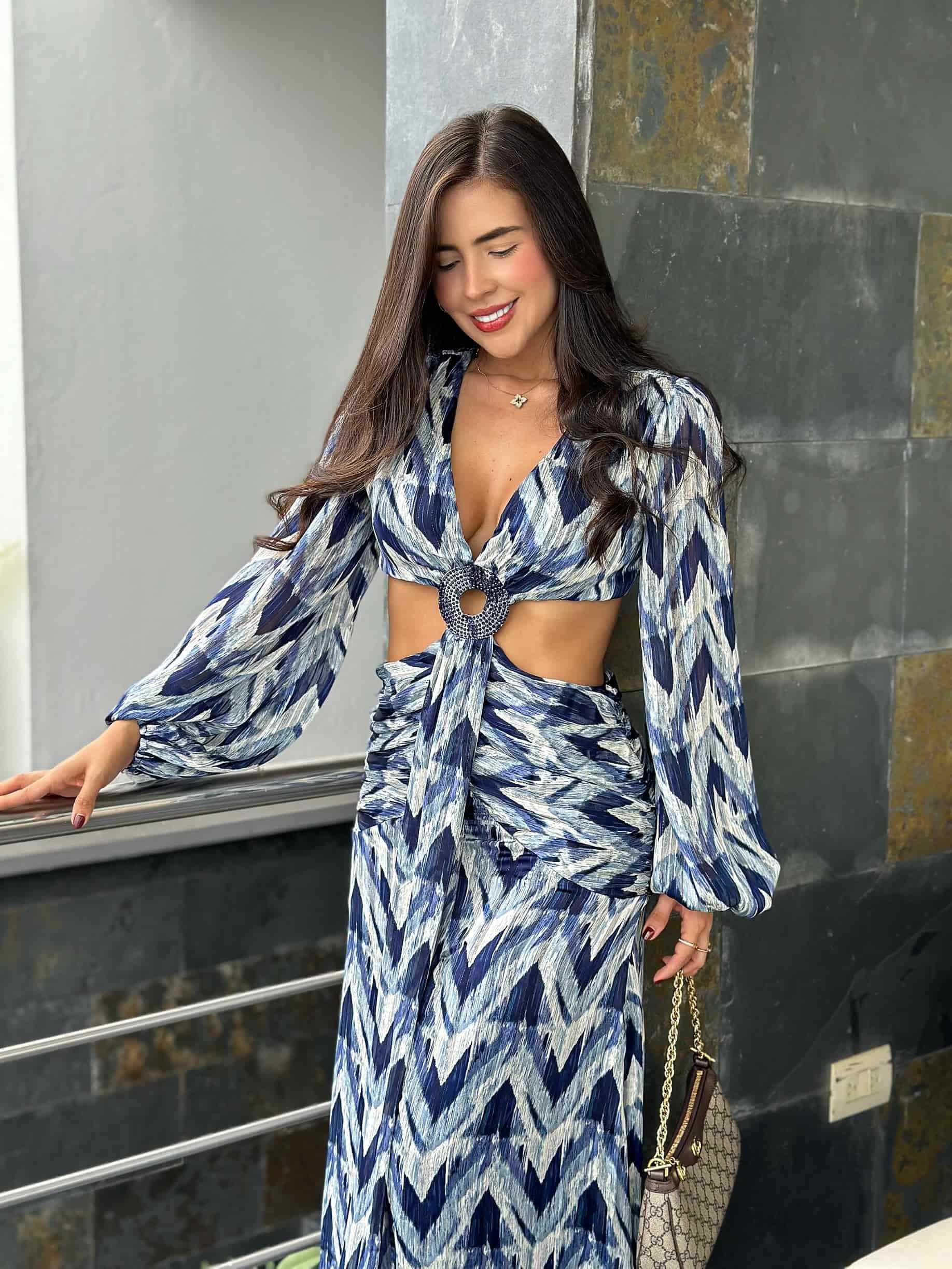 VESTIDO MIA AZUL - miniatura 3