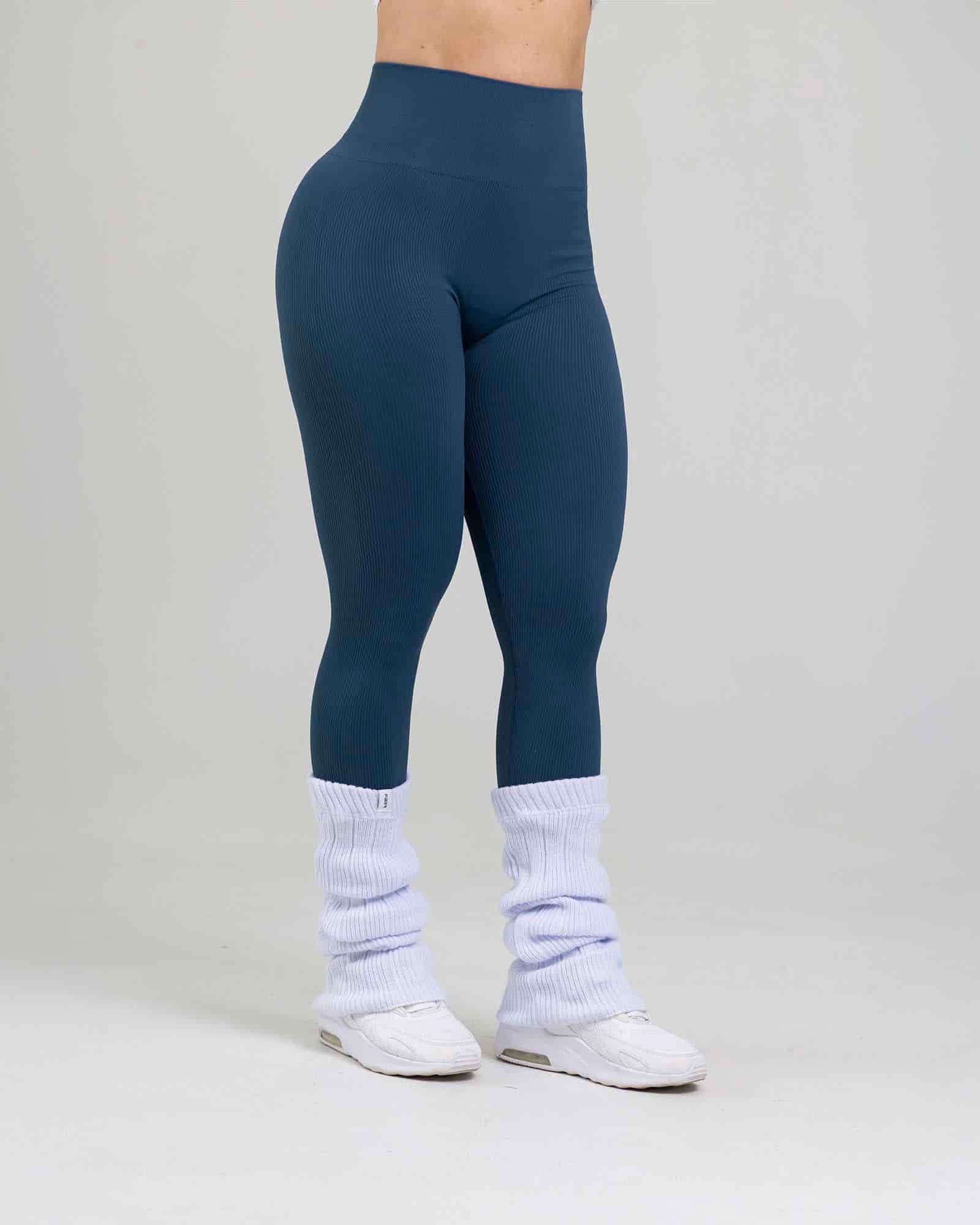 Leggings flow seamless azul navy tropi FIBER - miniatura 2