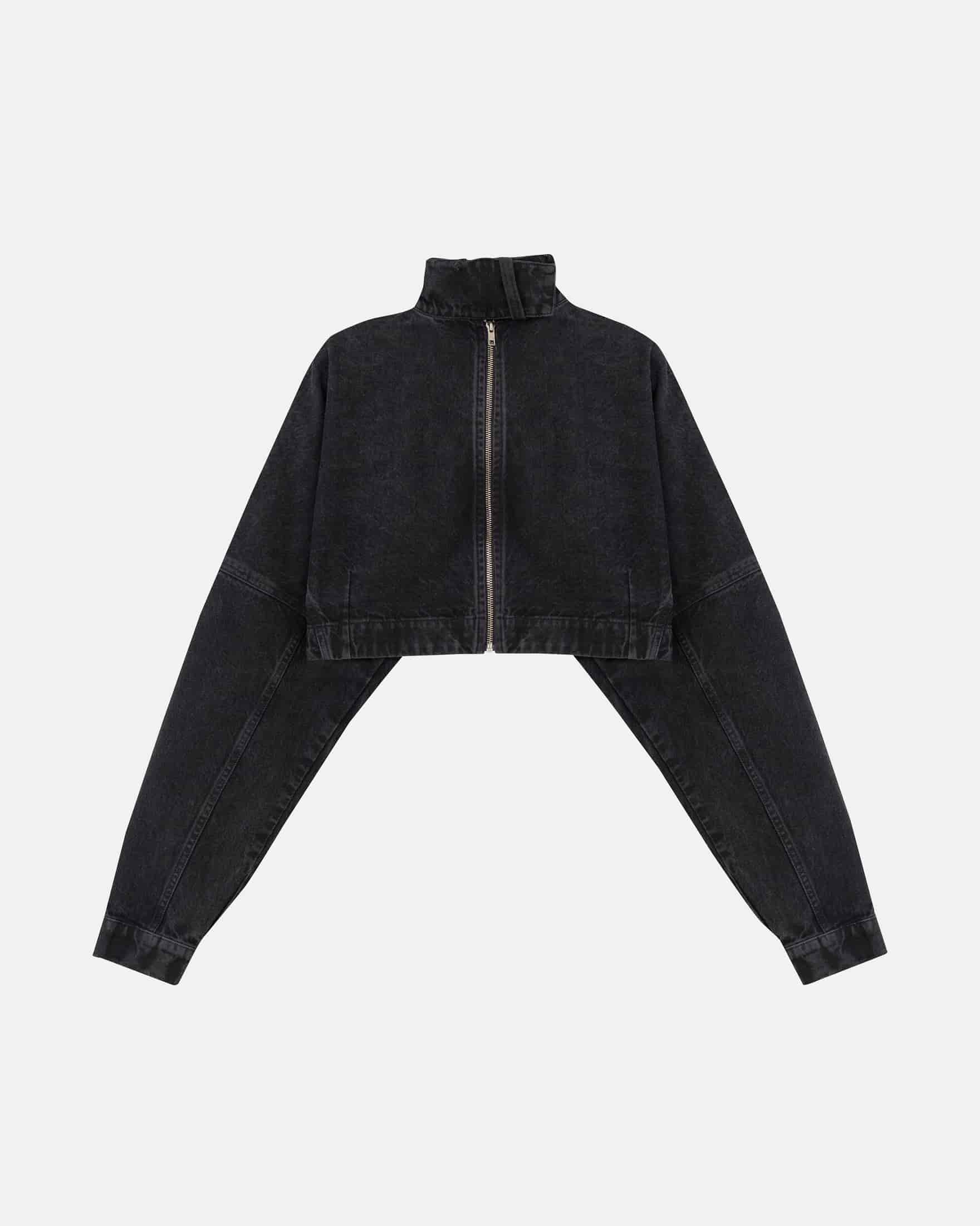 W Golden Heritage High Neck Jacket Black - miniatura 3
