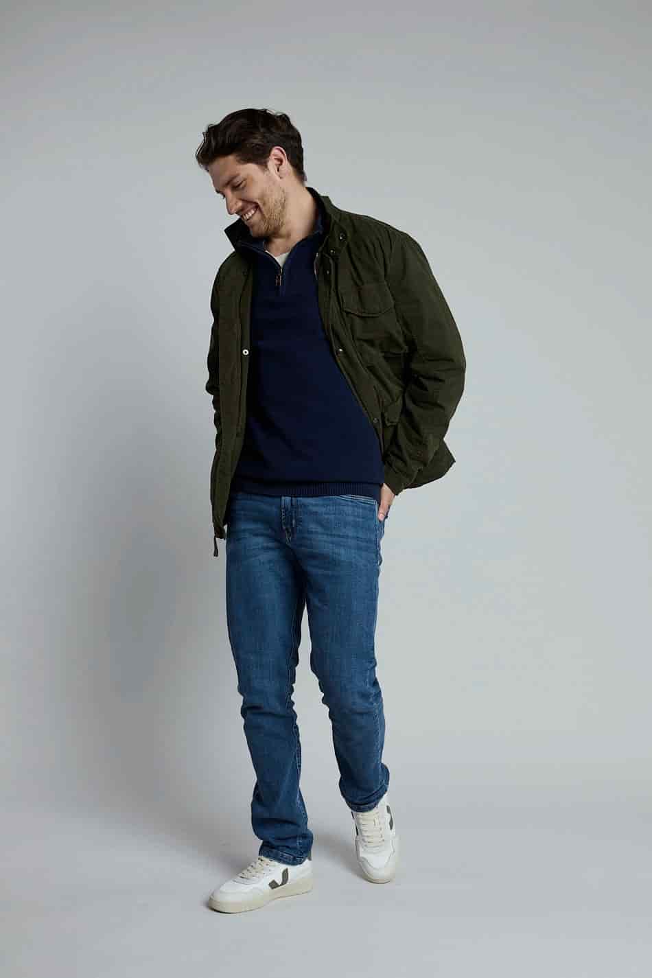 Chaqueta Cargo Verde Militar - miniatura 7