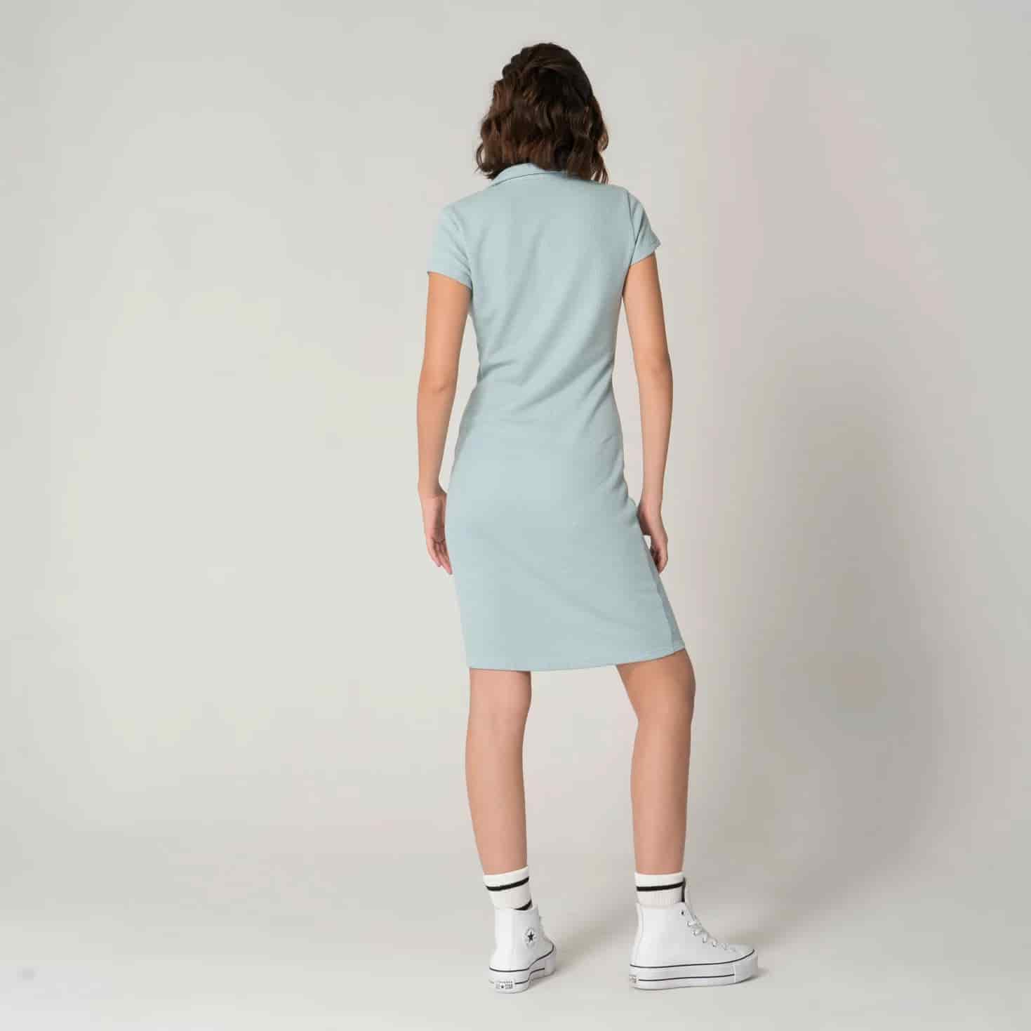 Vestido Slim Cuello Camisero Sport England - miniatura 19