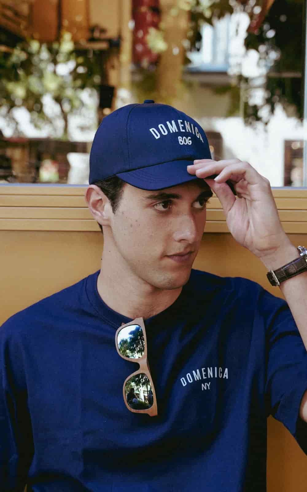 GORRA DOMENICA BOG AZUL OSCURO - UNISEX - miniatura 3