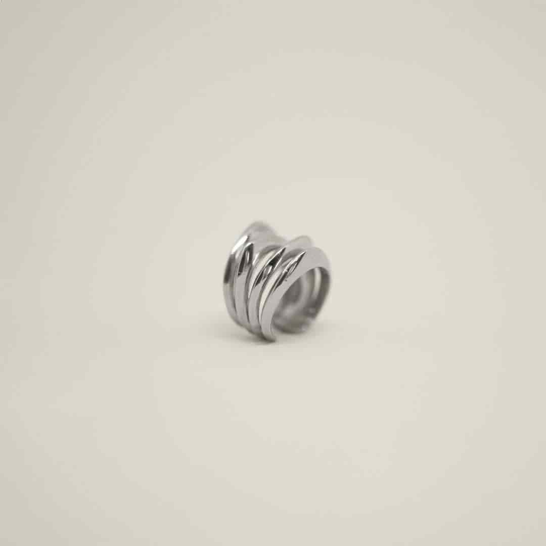 Vayu Ear Cuff – Ring Silver - miniatura 2