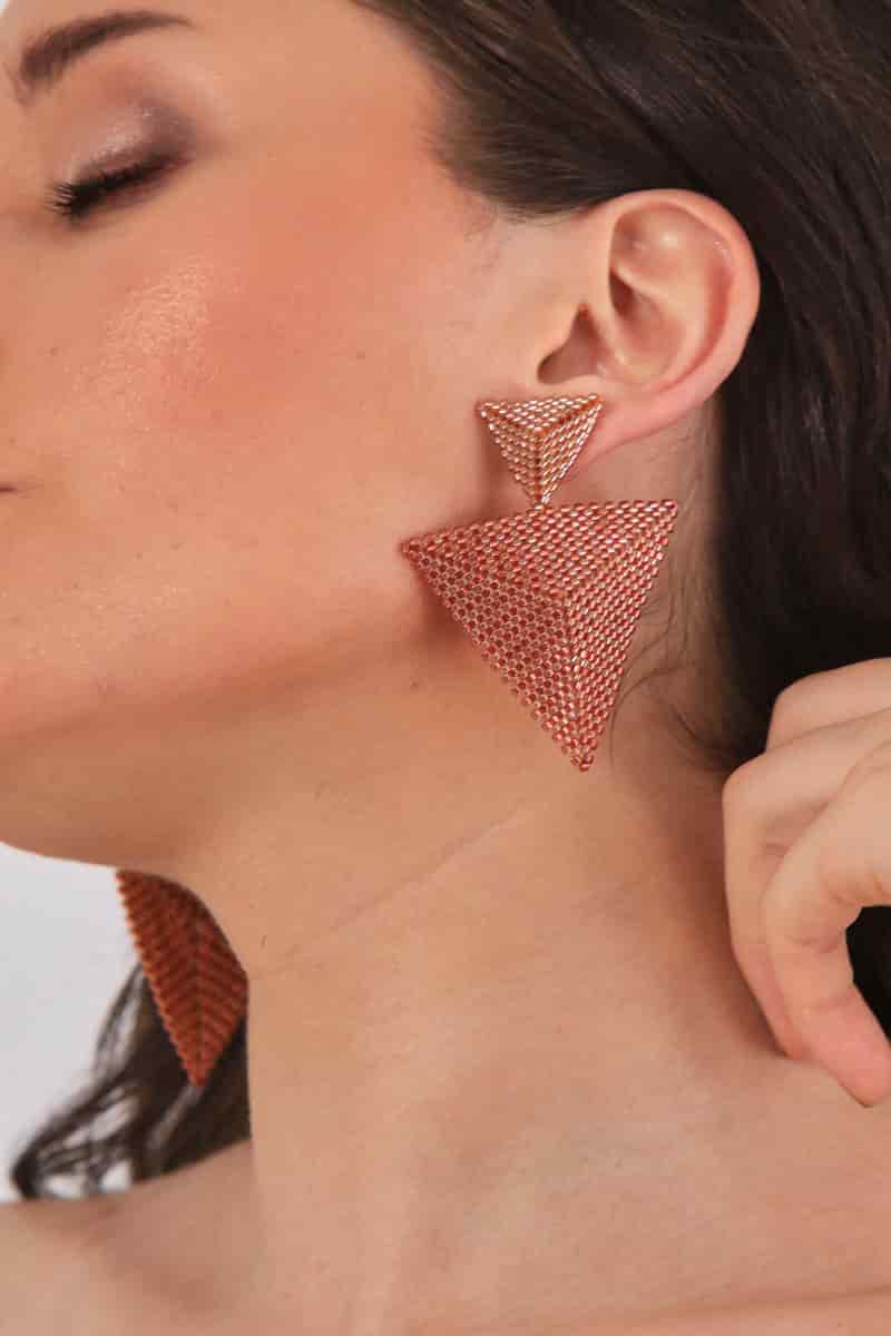 Triangle Earrings - miniatura 8