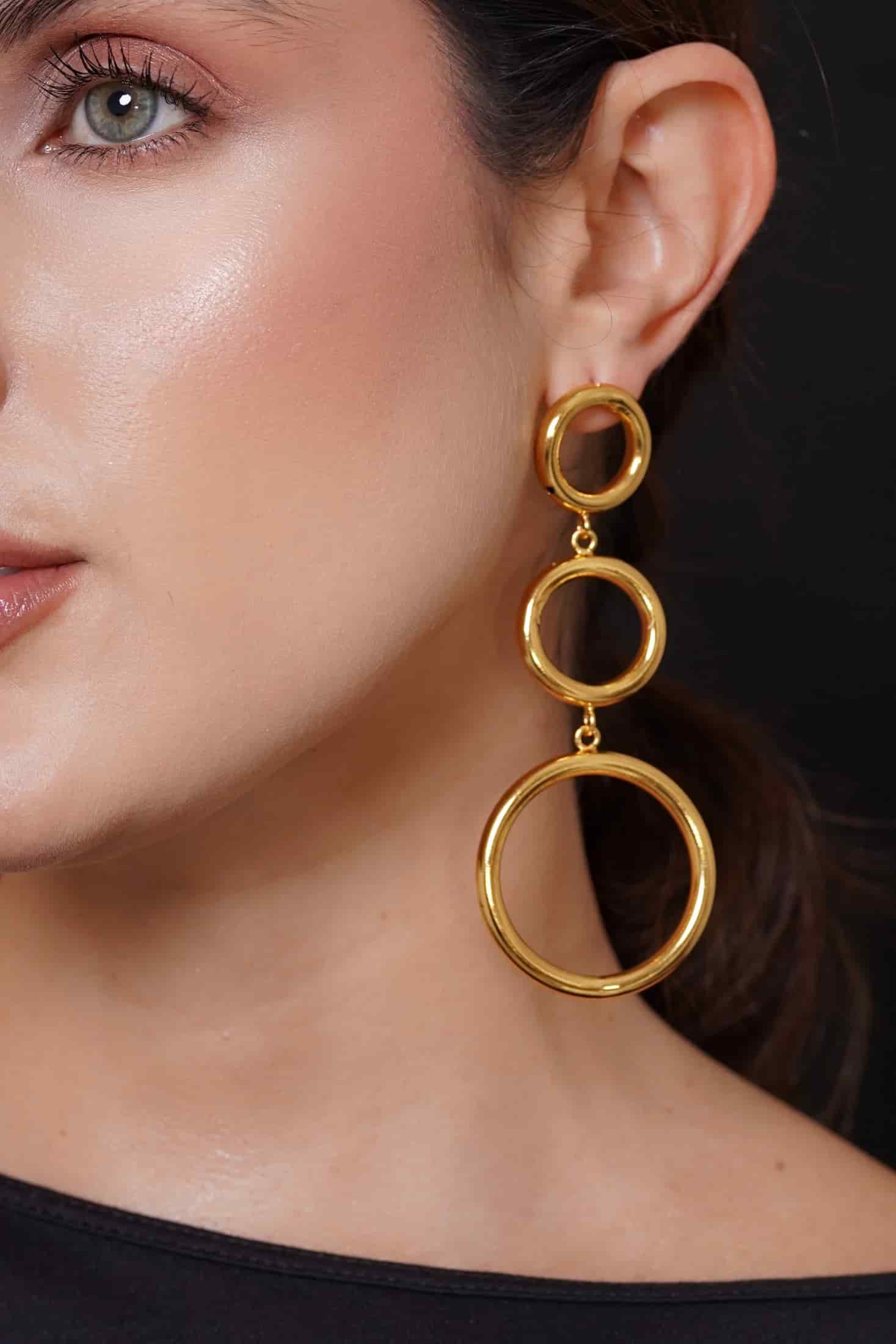 Aretes maxi aros - miniatura 1