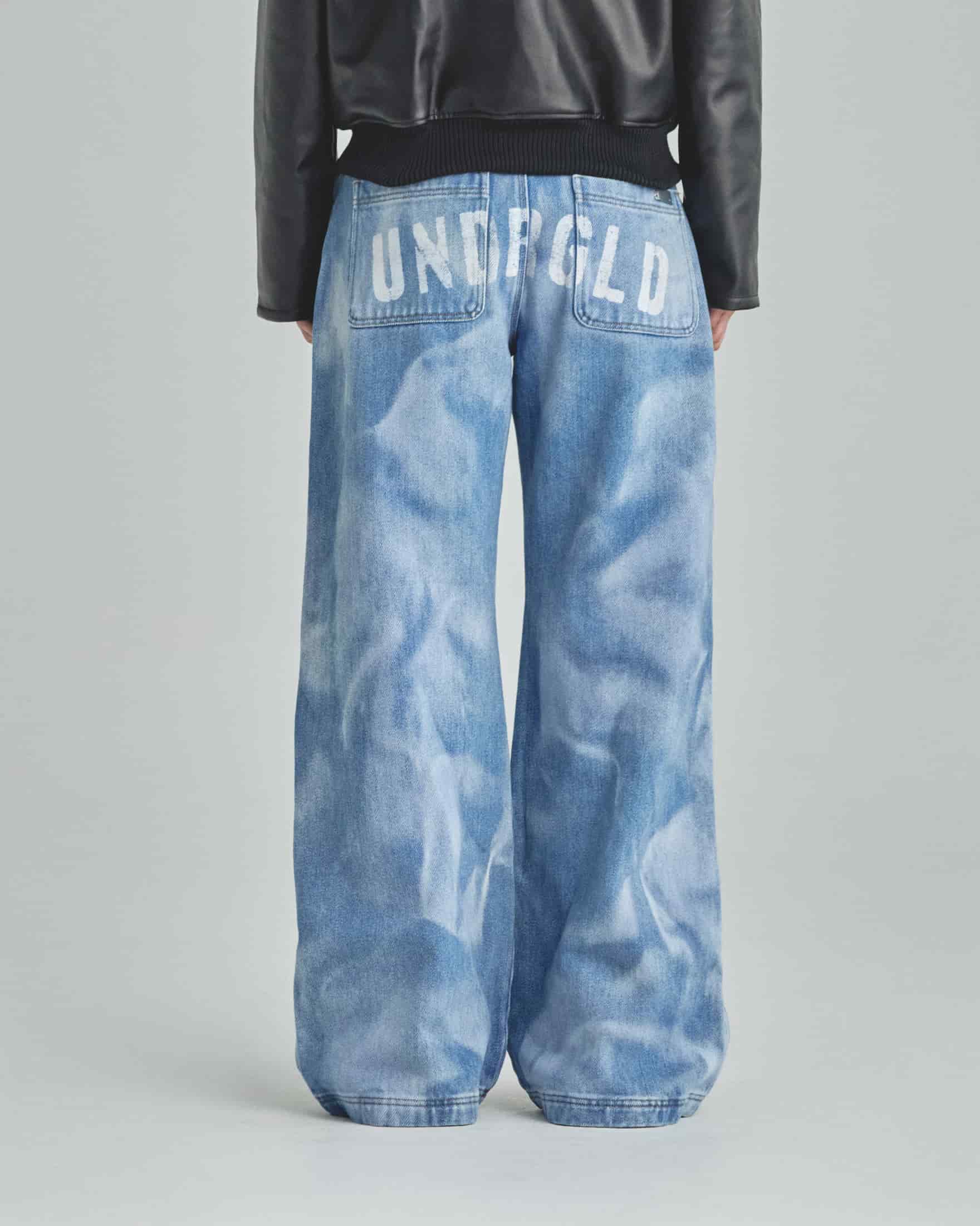 W Basics Wide Jeans Blue - miniatura 6