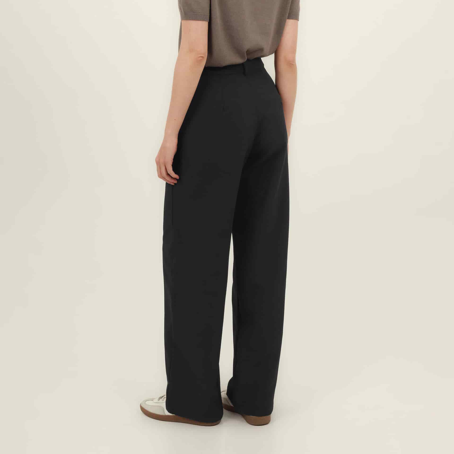 Pantalón rectobásico con pinzas - miniatura 9