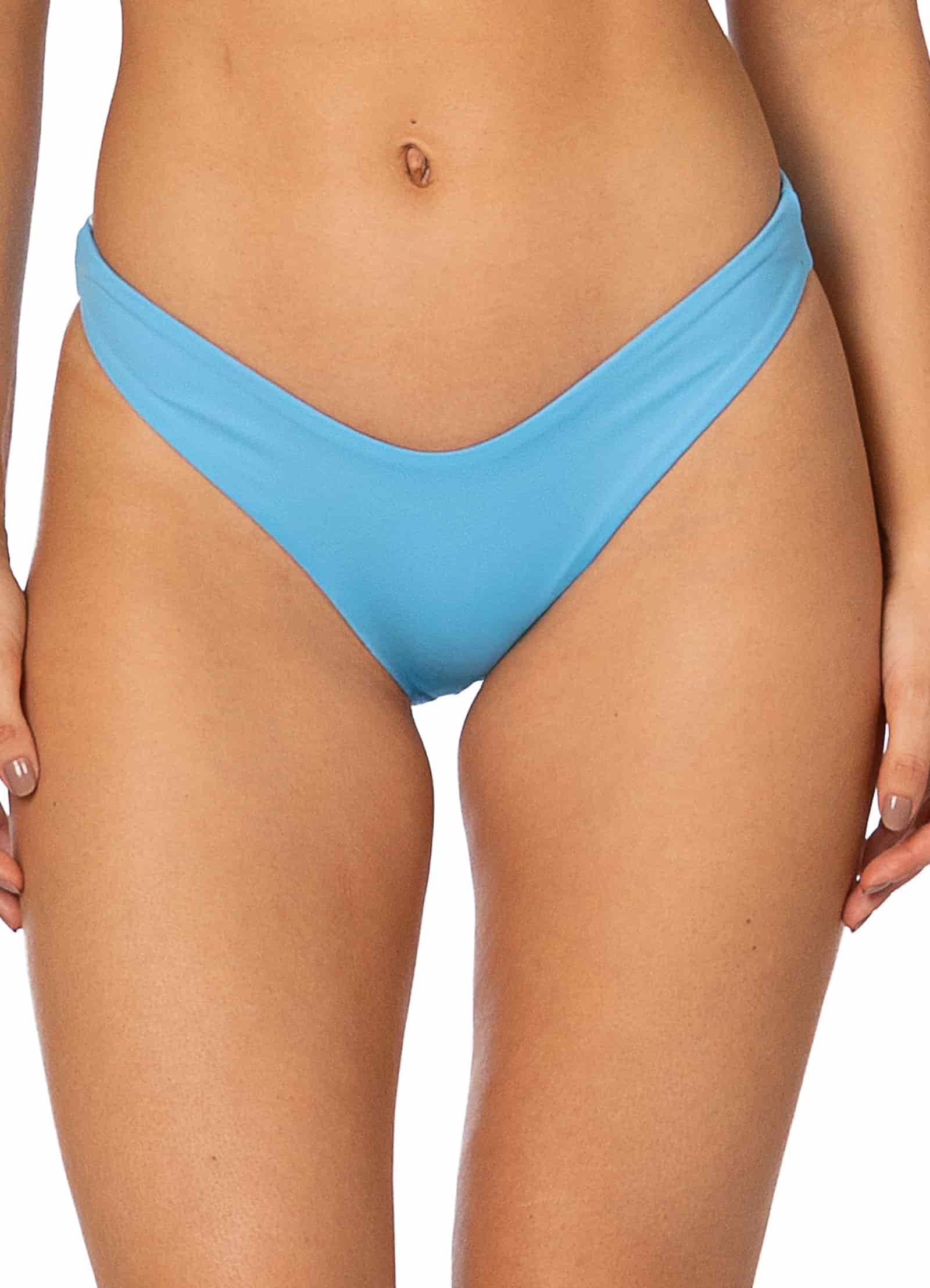Maaji Eucalyptus Green Splendour Regular Rise Thin Side Bikini Bottom - miniatura 2
