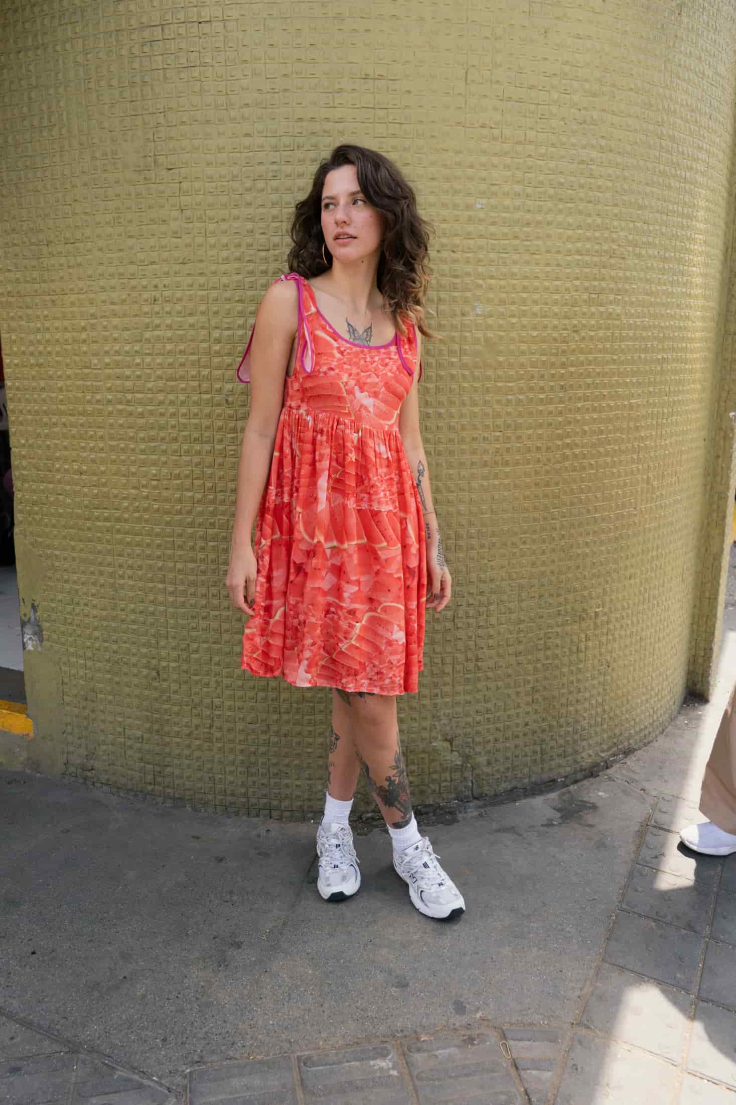 Vestido Plumería Patilla - miniatura 2