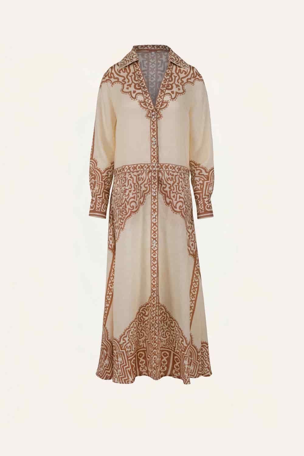 Modern Markings Shirt Dress - miniatura 1