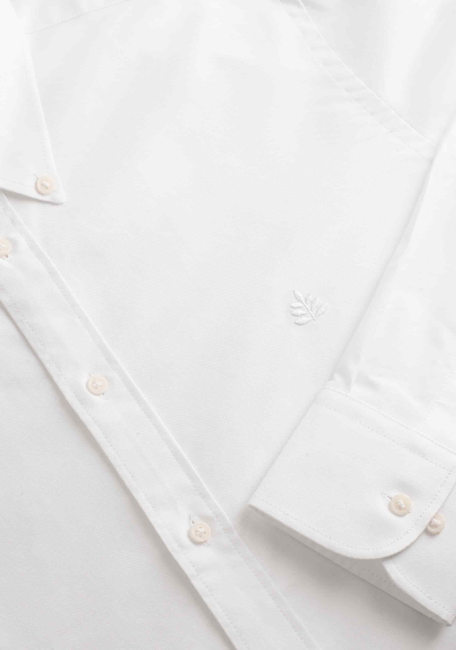 Camisa H CBD Unicolor L-Atn Blanco - miniatura 2